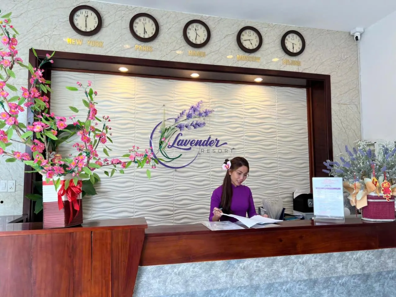 Lobby or reception in Laverder Resort