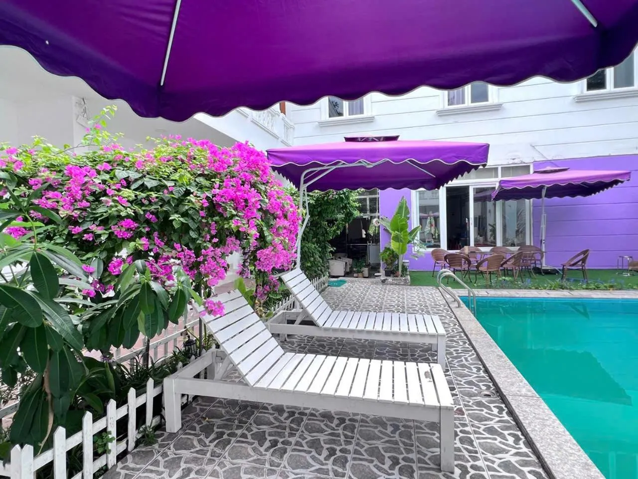 Garden in Laverder Resort