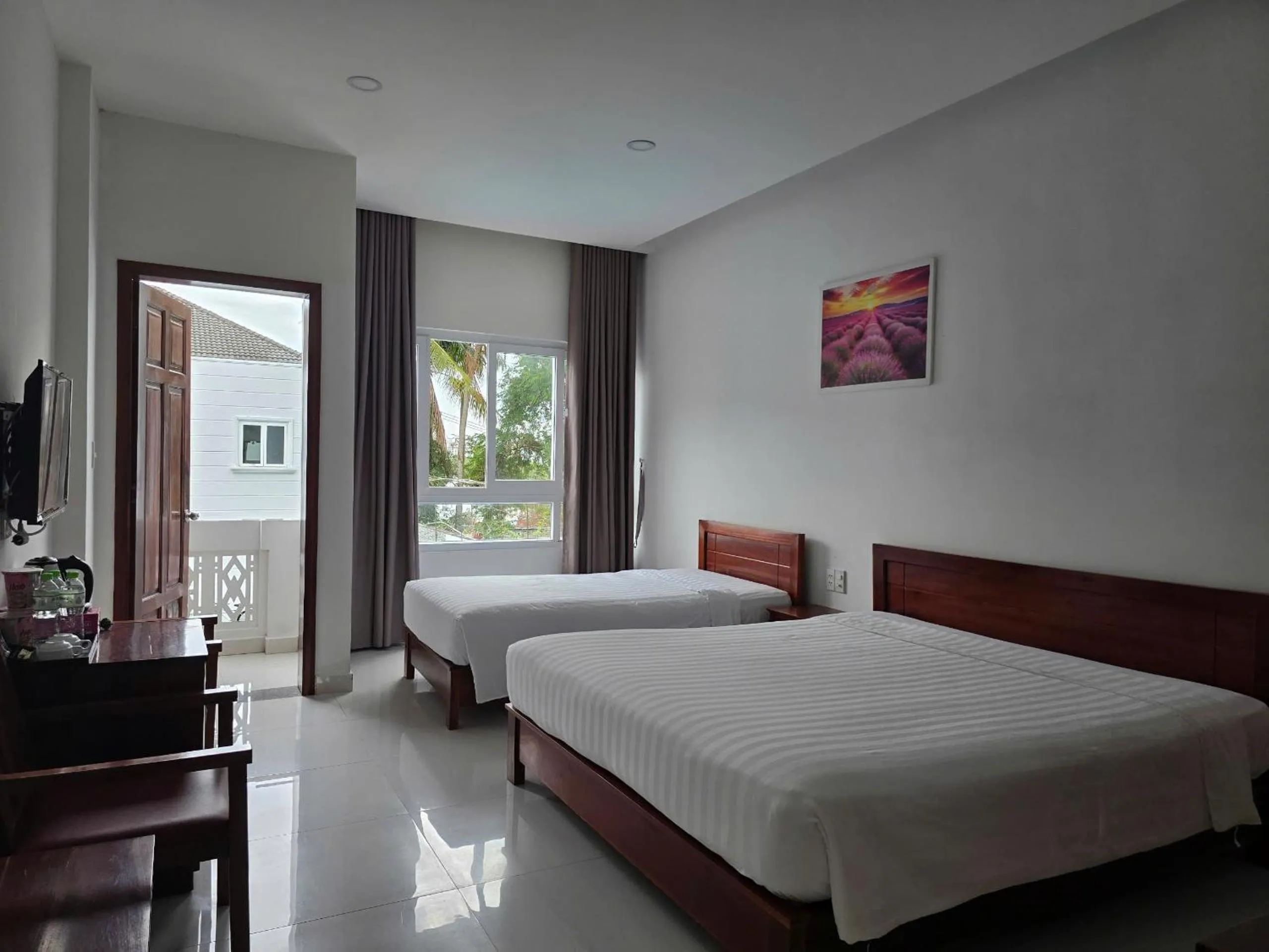 Bed in Laverder Resort