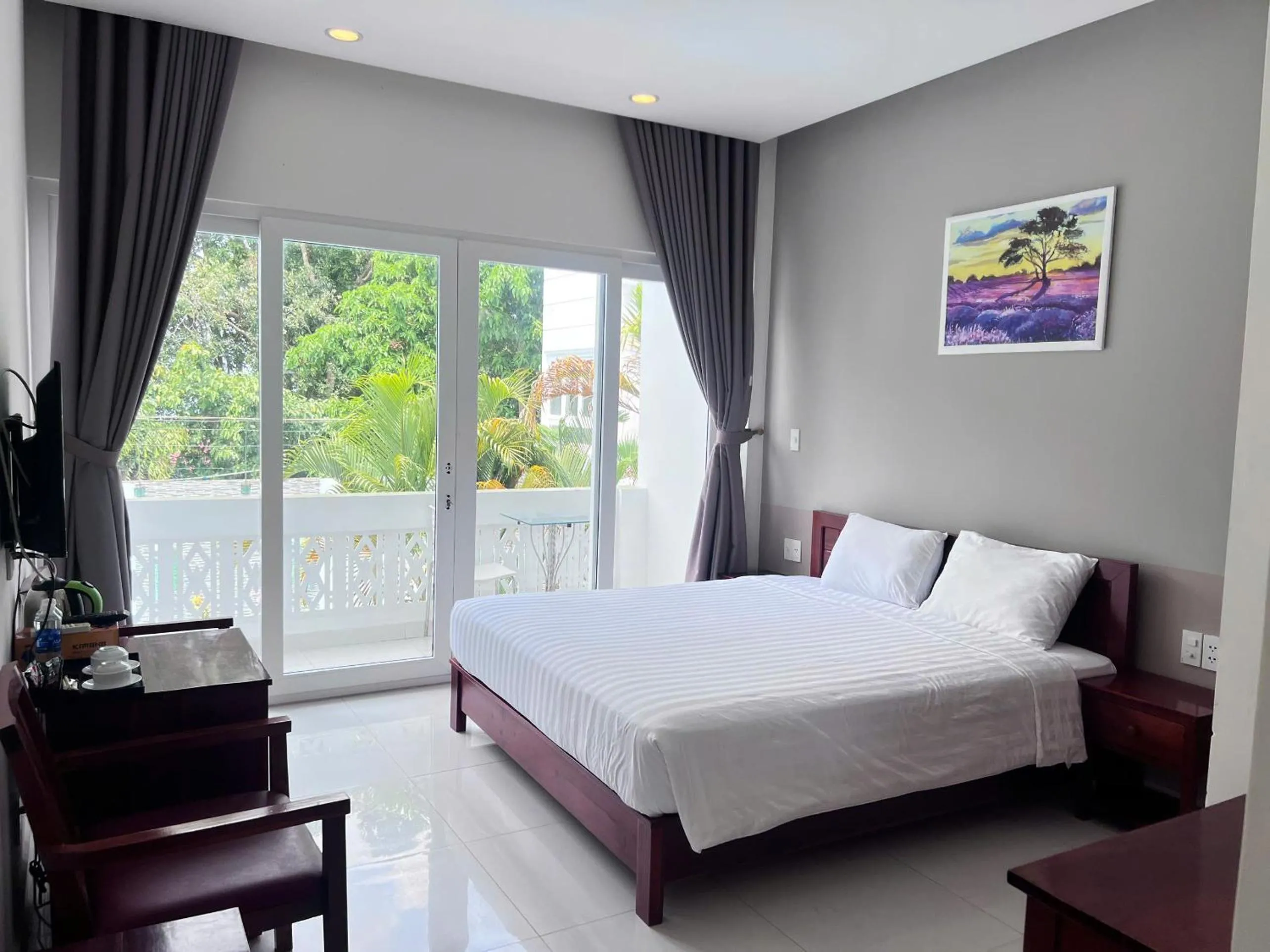 Bed in Laverder Resort