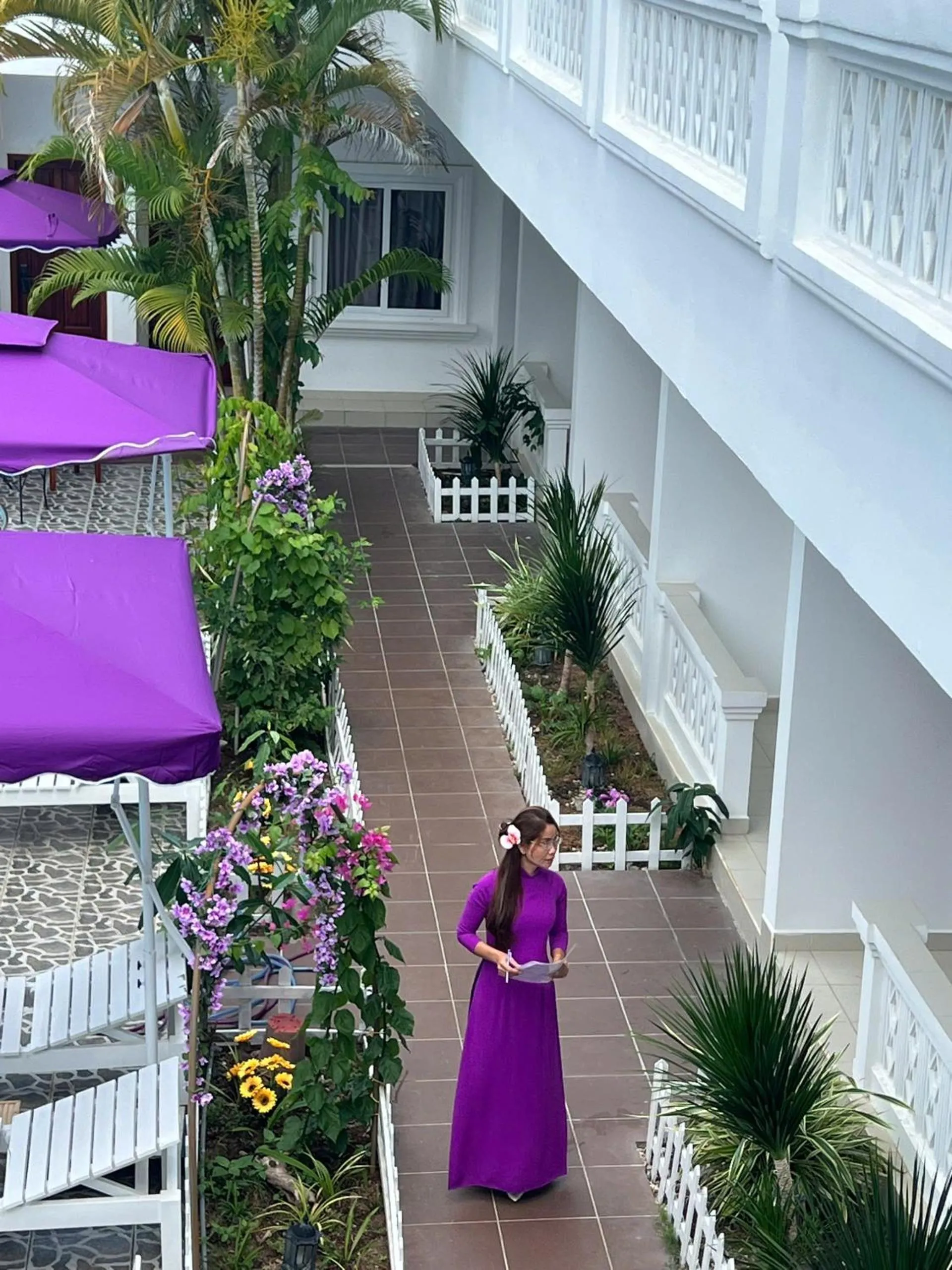 Patio in Laverder Resort