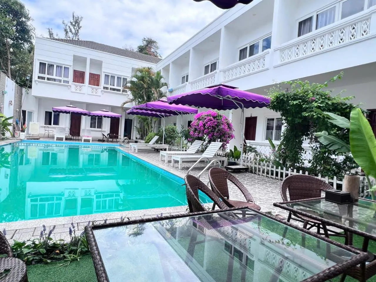 Garden view in Laverder Resort