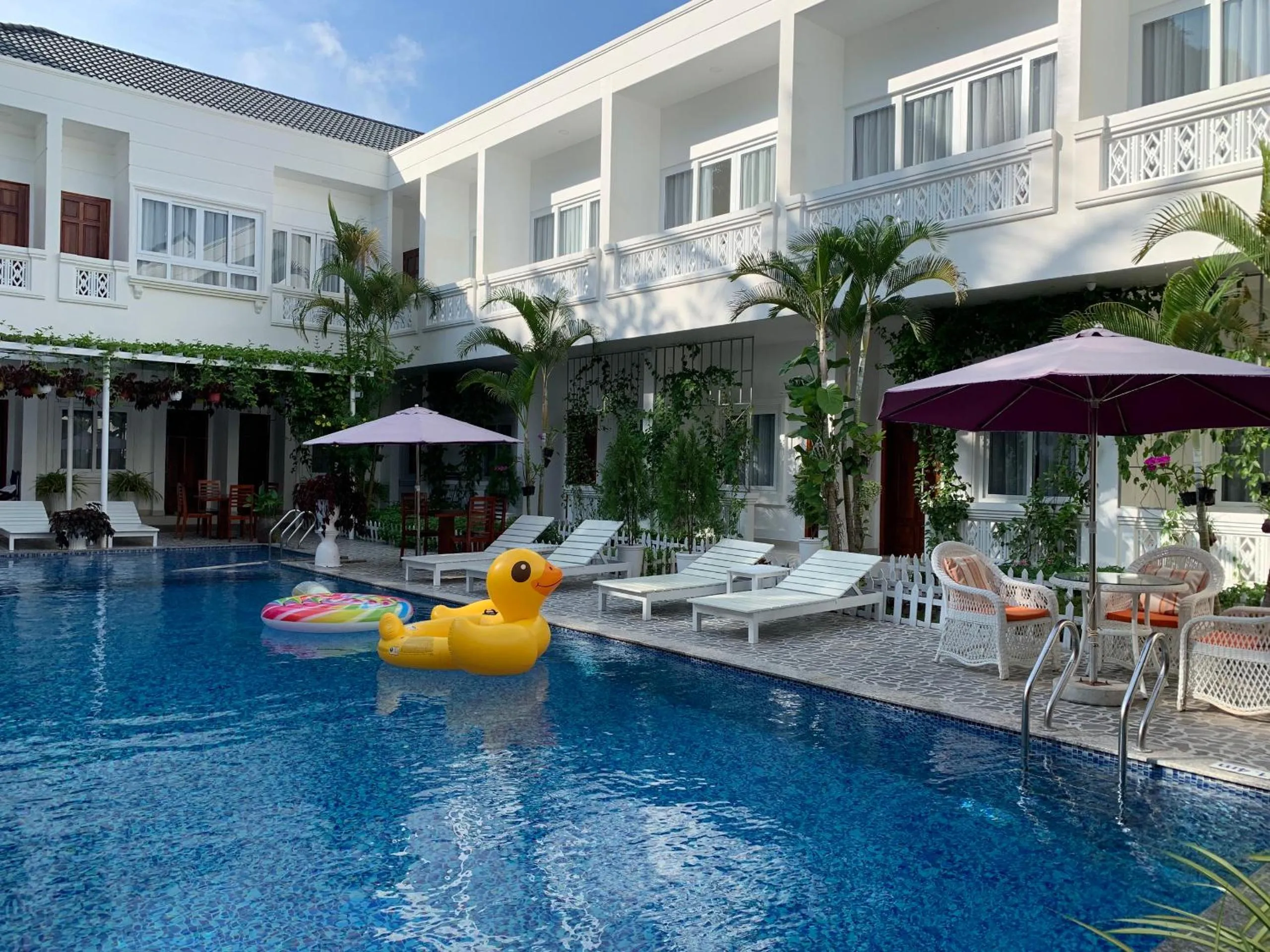 Swimming pool in Laverder Resort