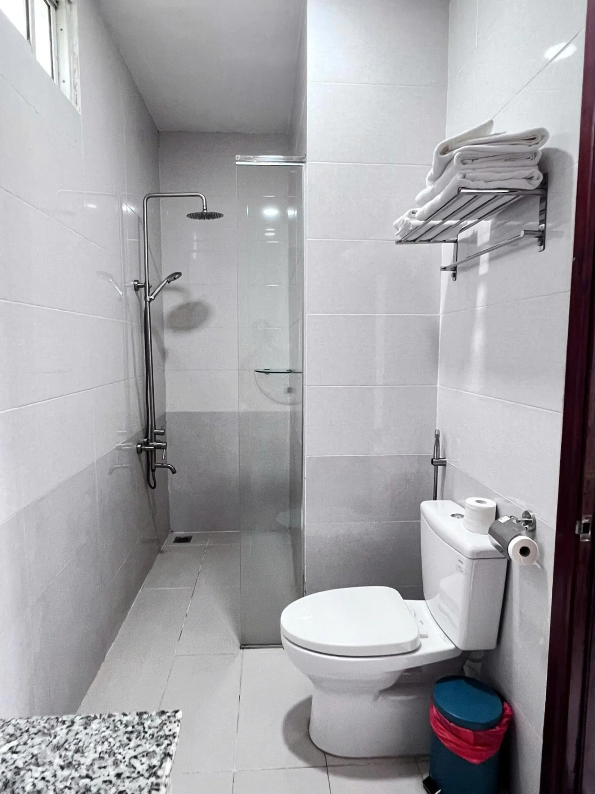 Shower in Laverder Resort