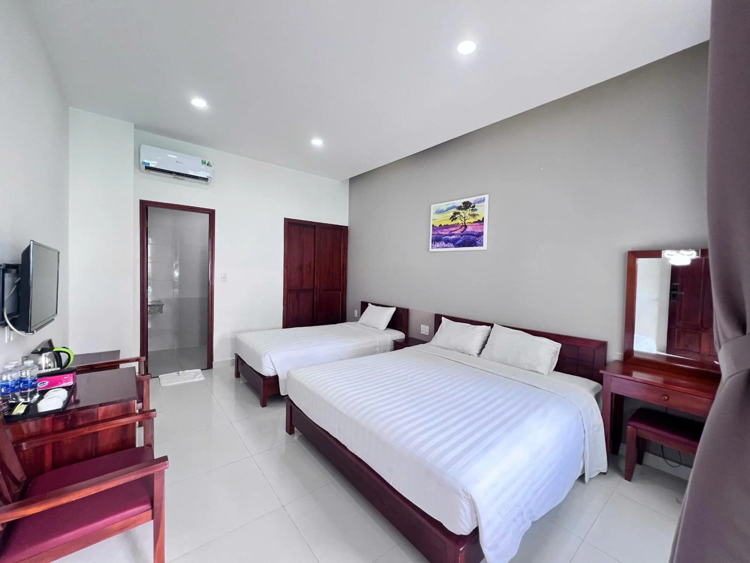 Bed in Laverder Resort