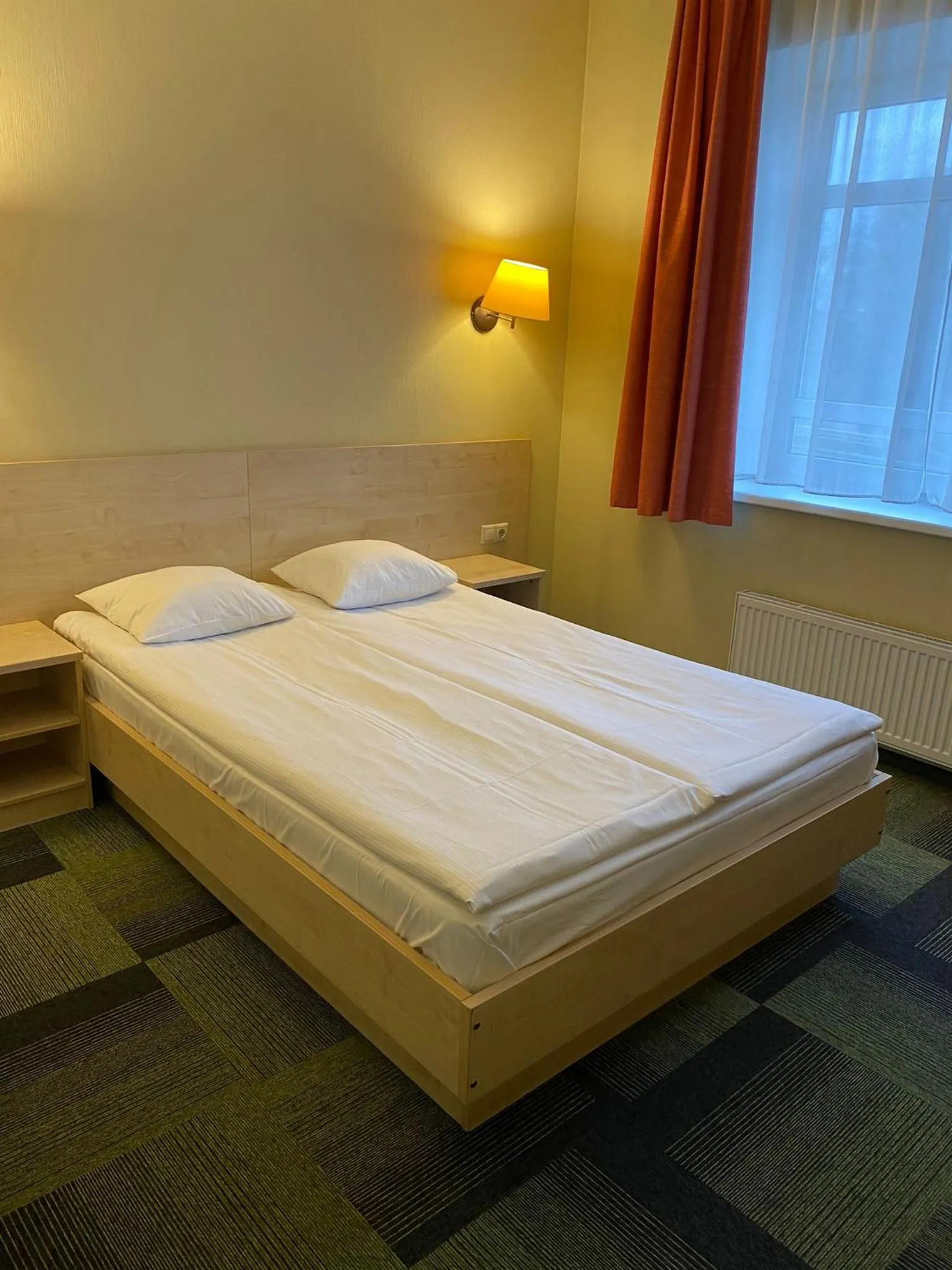 Bed in Kolonna Hotel Rēzekne