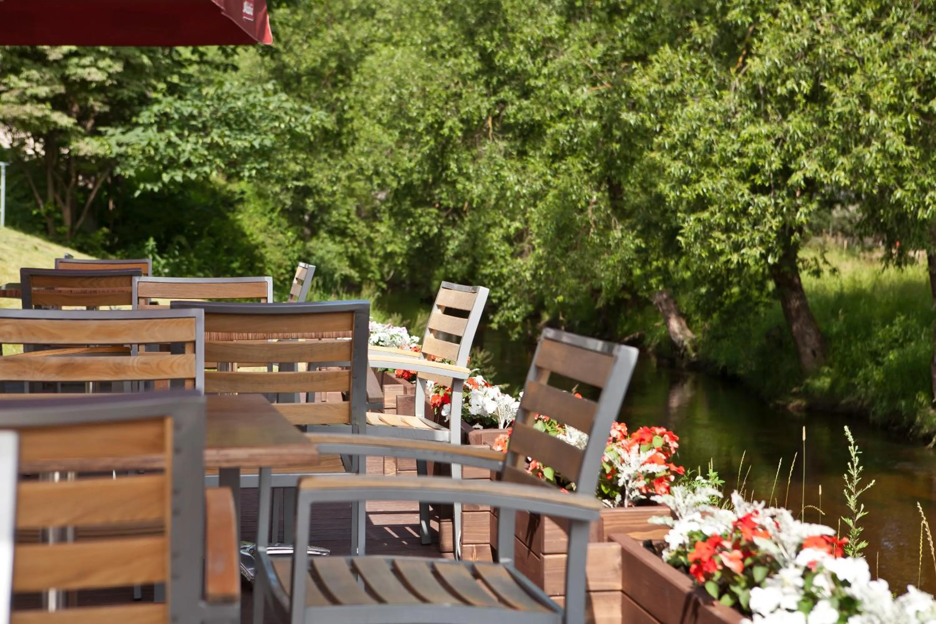 Balcony/Terrace in Kolonna Hotel Rēzekne