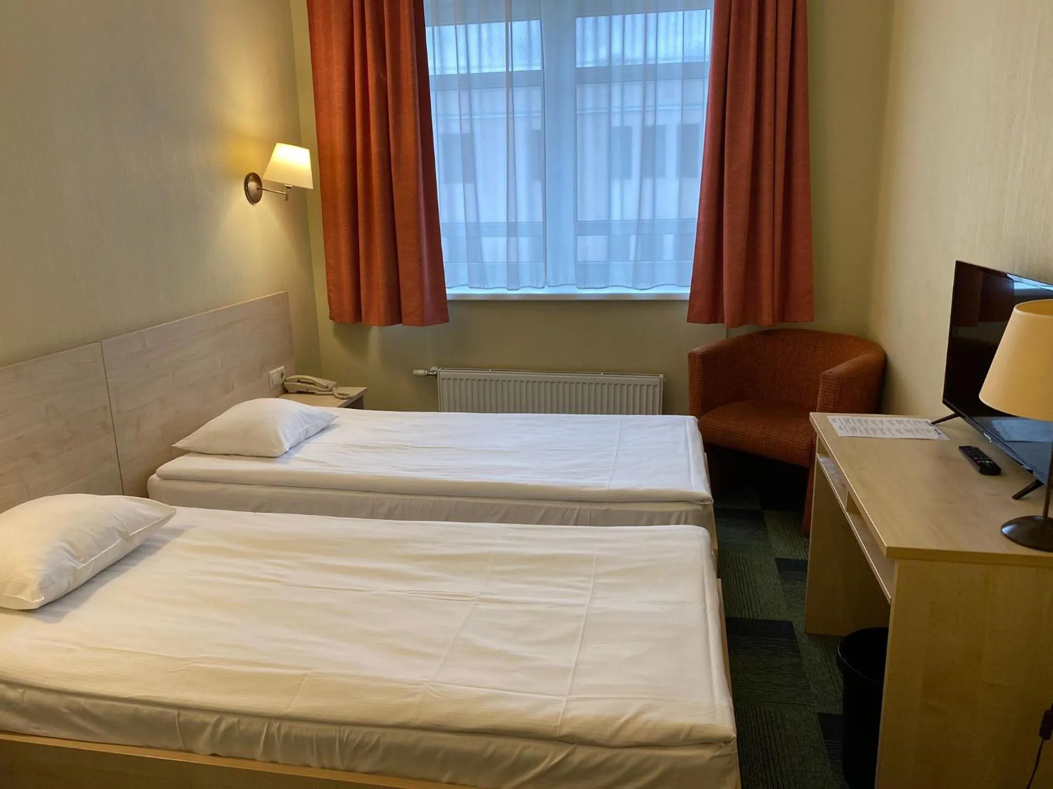 Bed in Kolonna Hotel Rēzekne