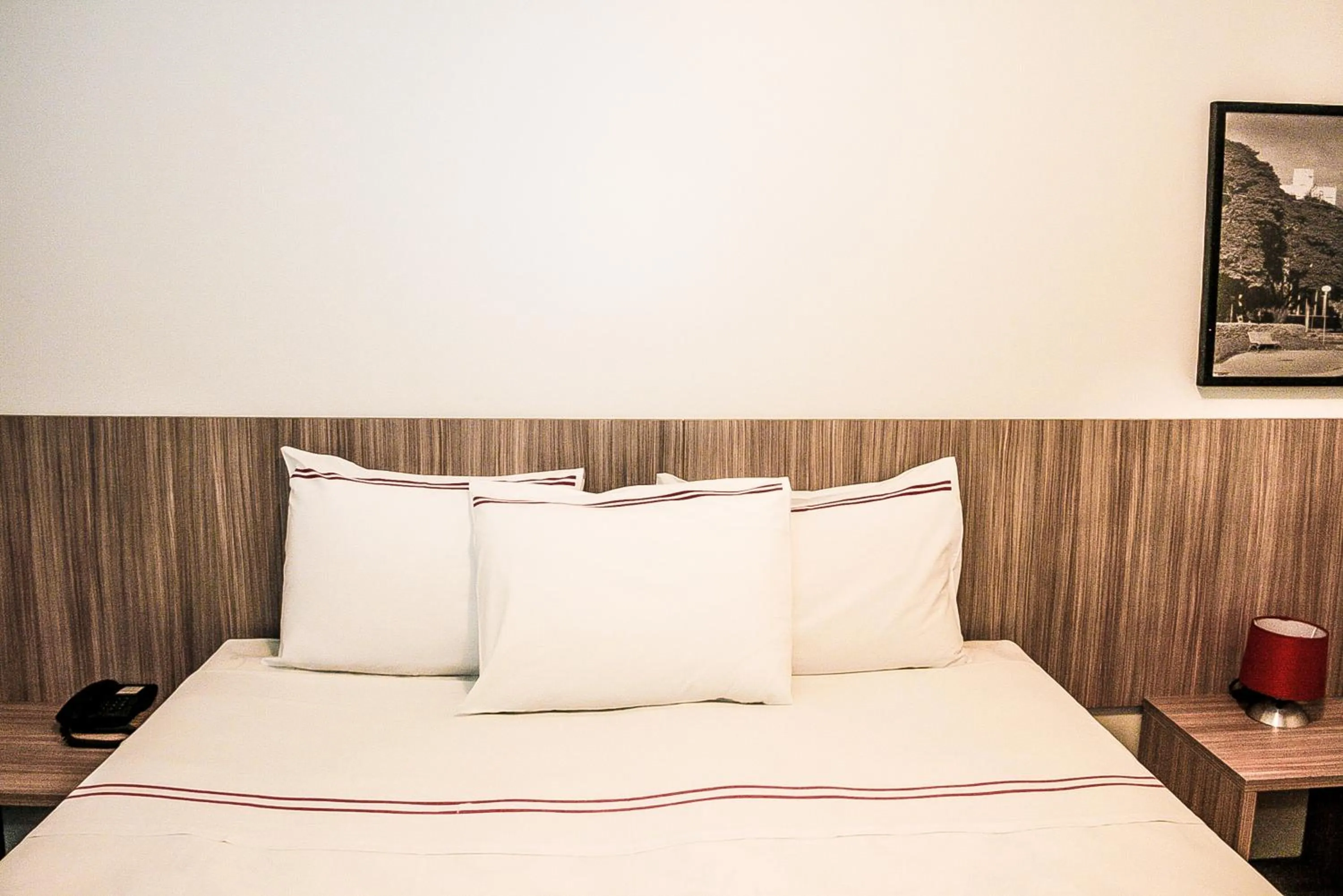 Bed in Hotel Rio Vermelho