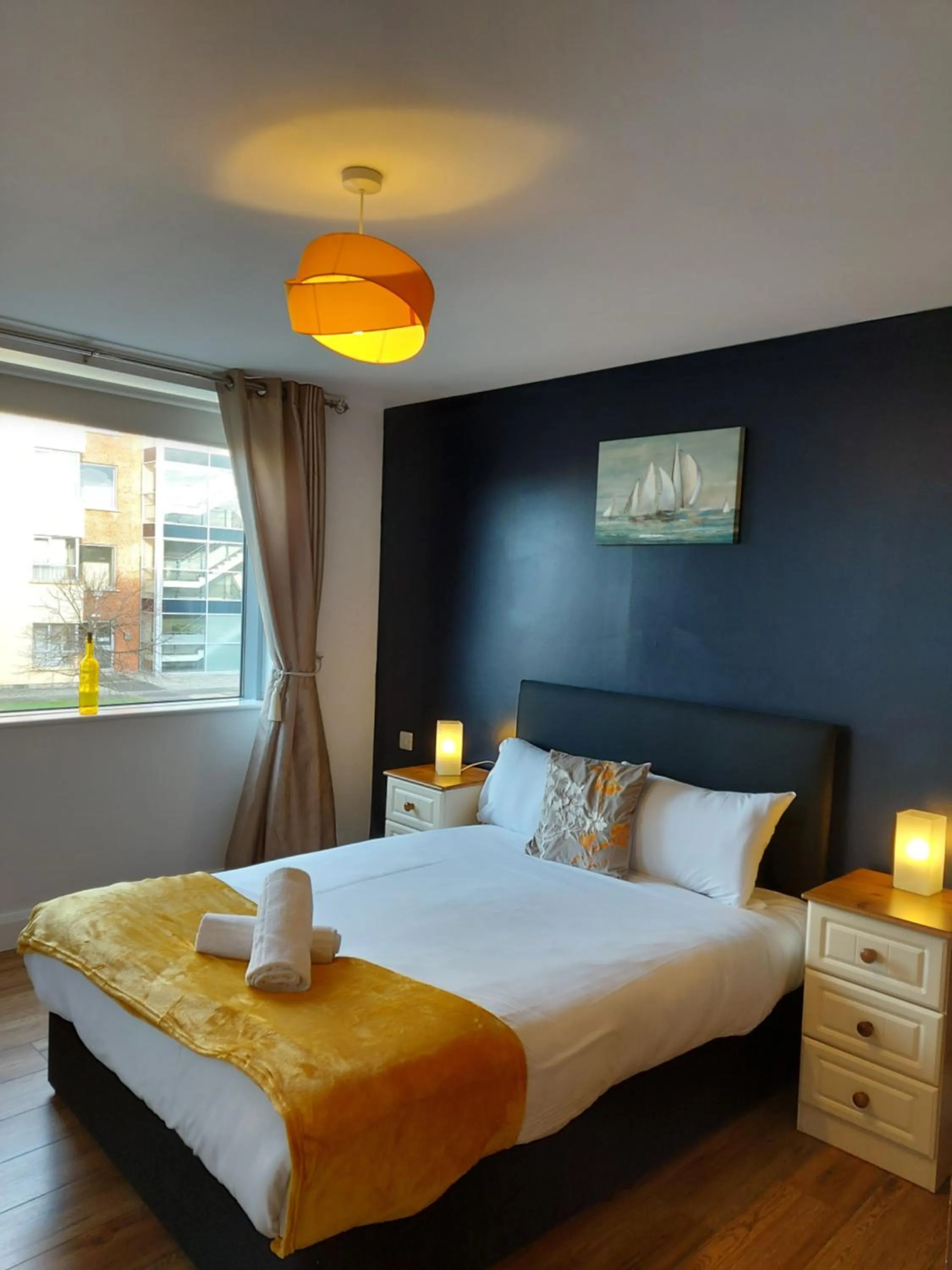 Bedroom, Bed in Wild Atlantic Apartments Killarney