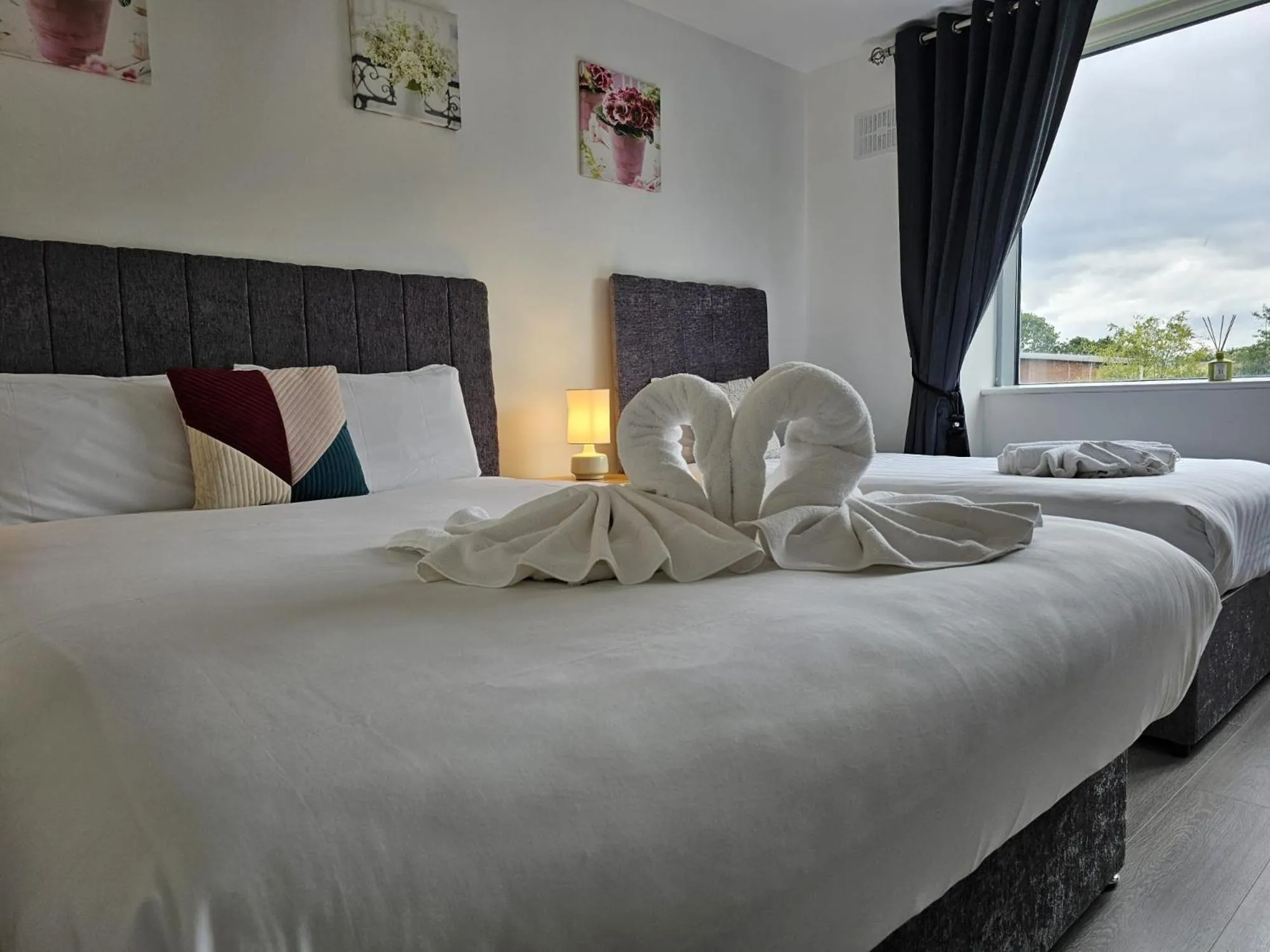 Bed in Wild Atlantic Apartments Killarney