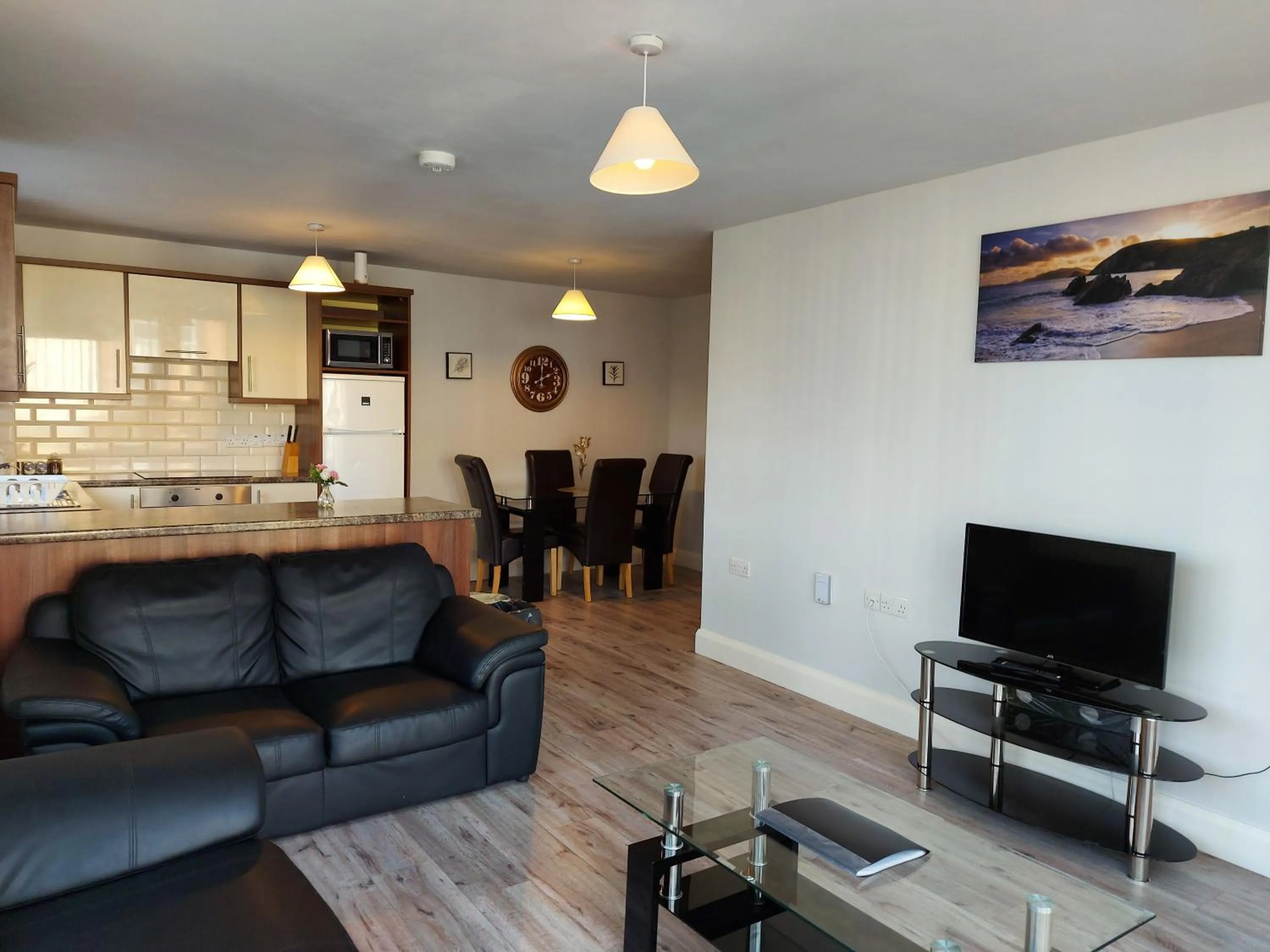 Living room in Wild Atlantic Apartments Killarney