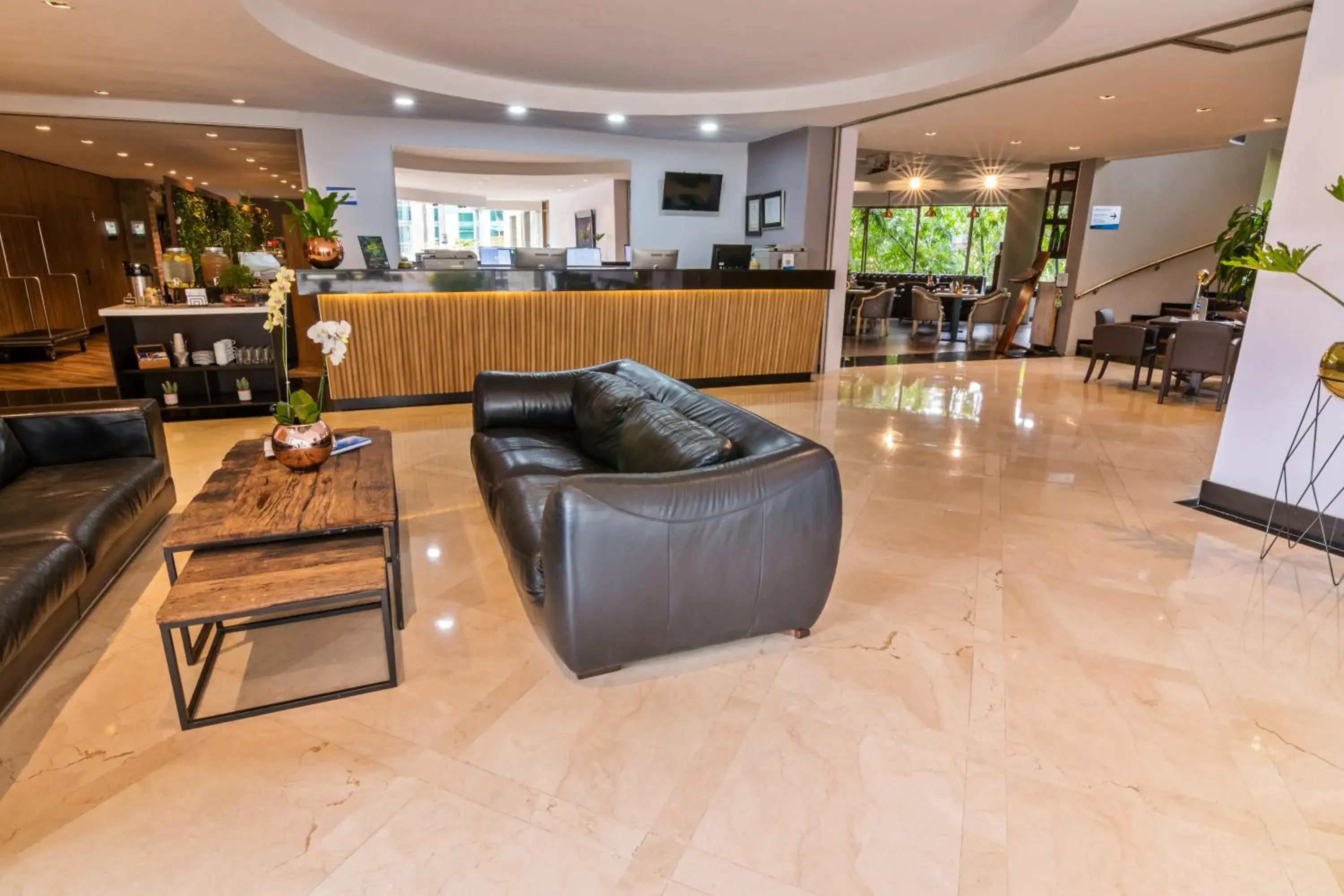 Lobby or reception in GHL Hotel Portón Medellín Lobby or reception in GHL Hotel Portón Medellín