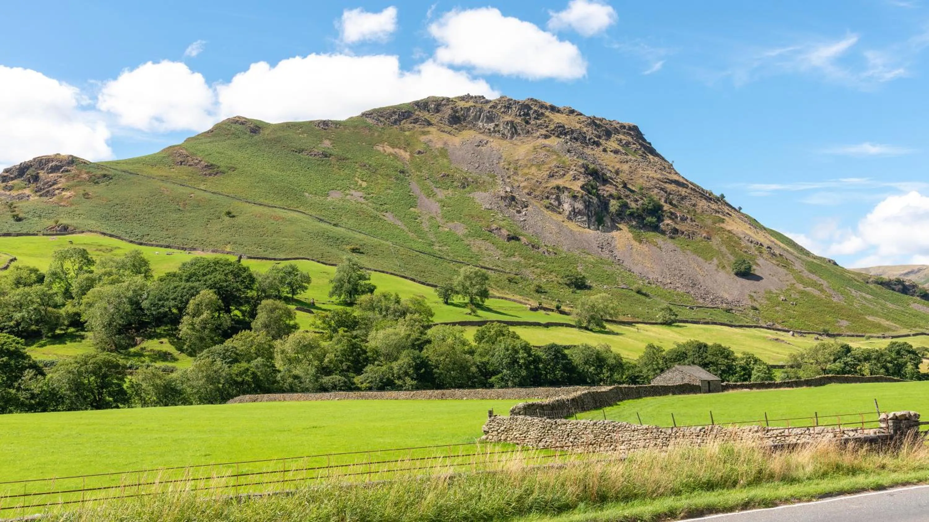 Mountain view in The Traveller's Rest