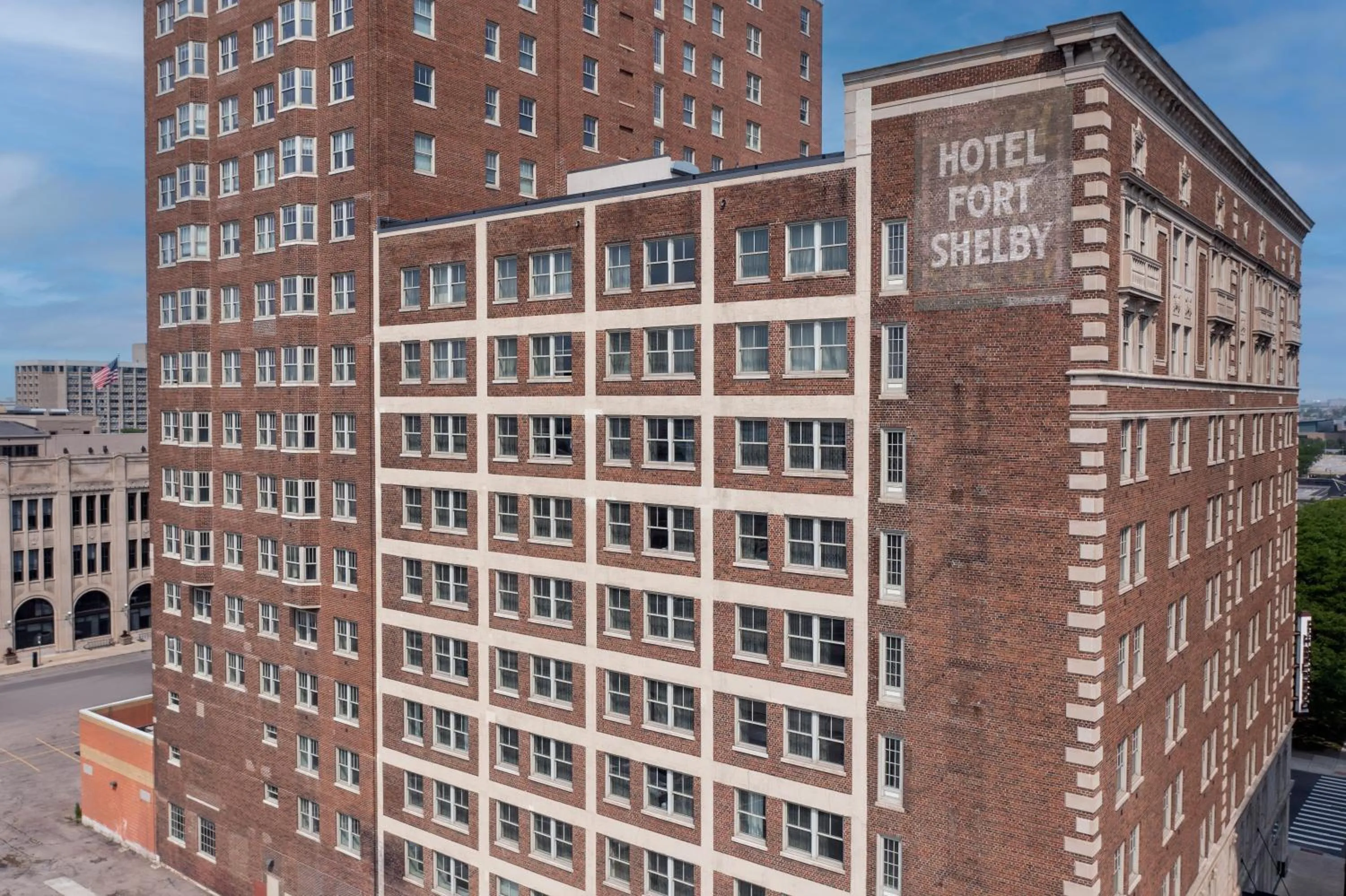 Property building in DoubleTree Suites by Hilton Hotel Detroit Downtown - Fort Shelby