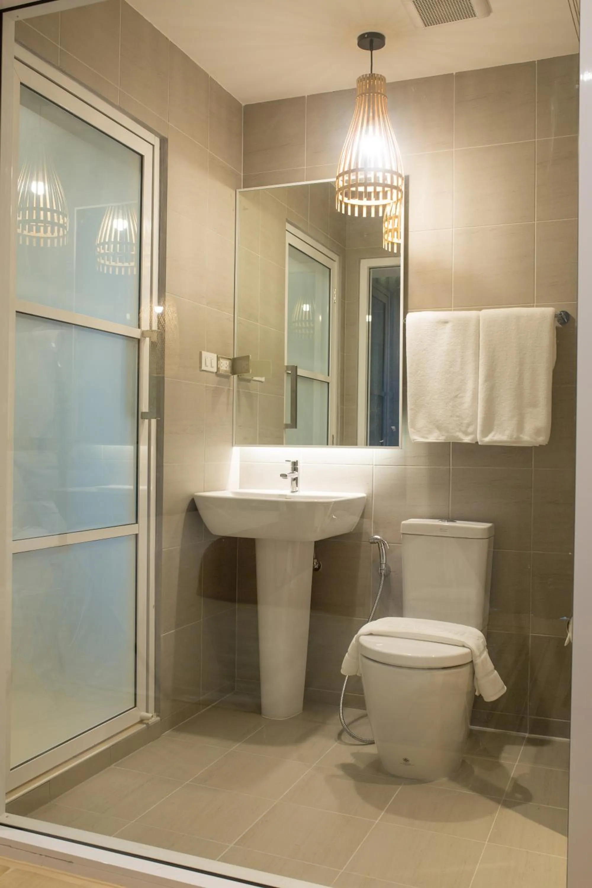 Bathroom in LaRio Hotel Krabi-SHA Extra Plus