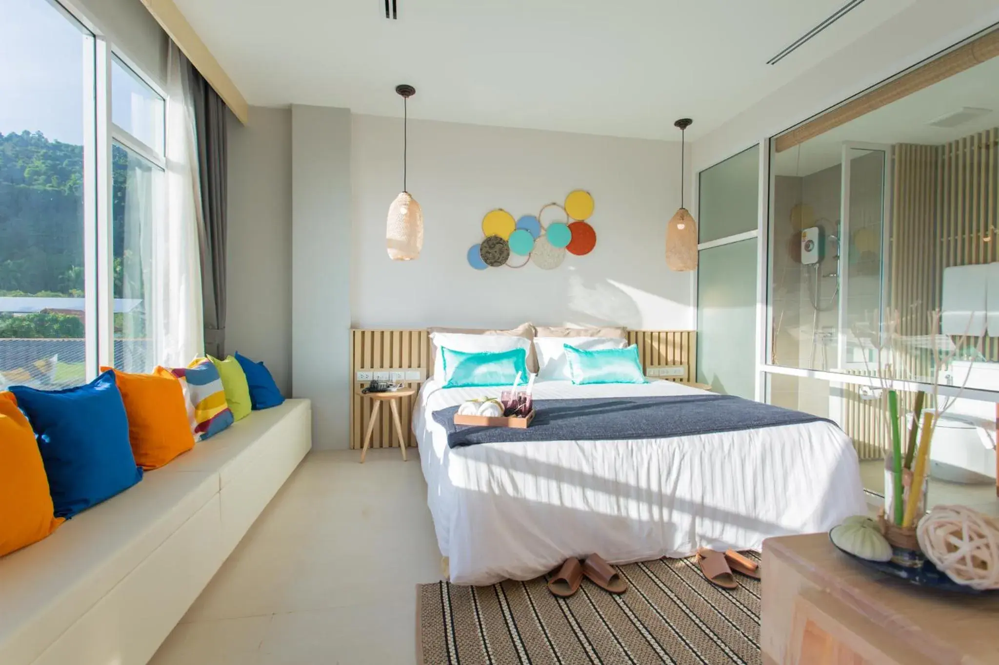 Bed in LaRio Hotel Krabi-SHA Extra Plus Bed in LaRio Hotel Krabi-SHA Extra Plus