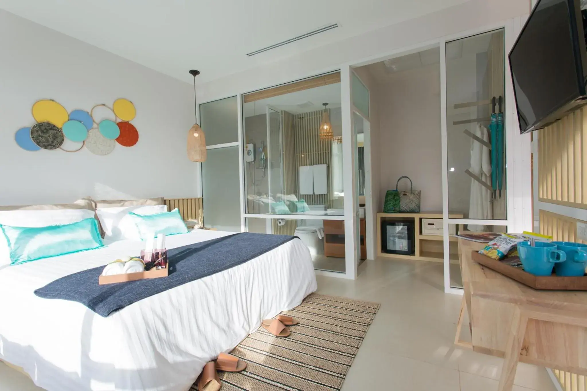 Photo of the whole room, Bed in LaRio Hotel Krabi-SHA Extra Plus Photo of the whole room, Bed in LaRio Hotel Krabi-SHA Extra Plus