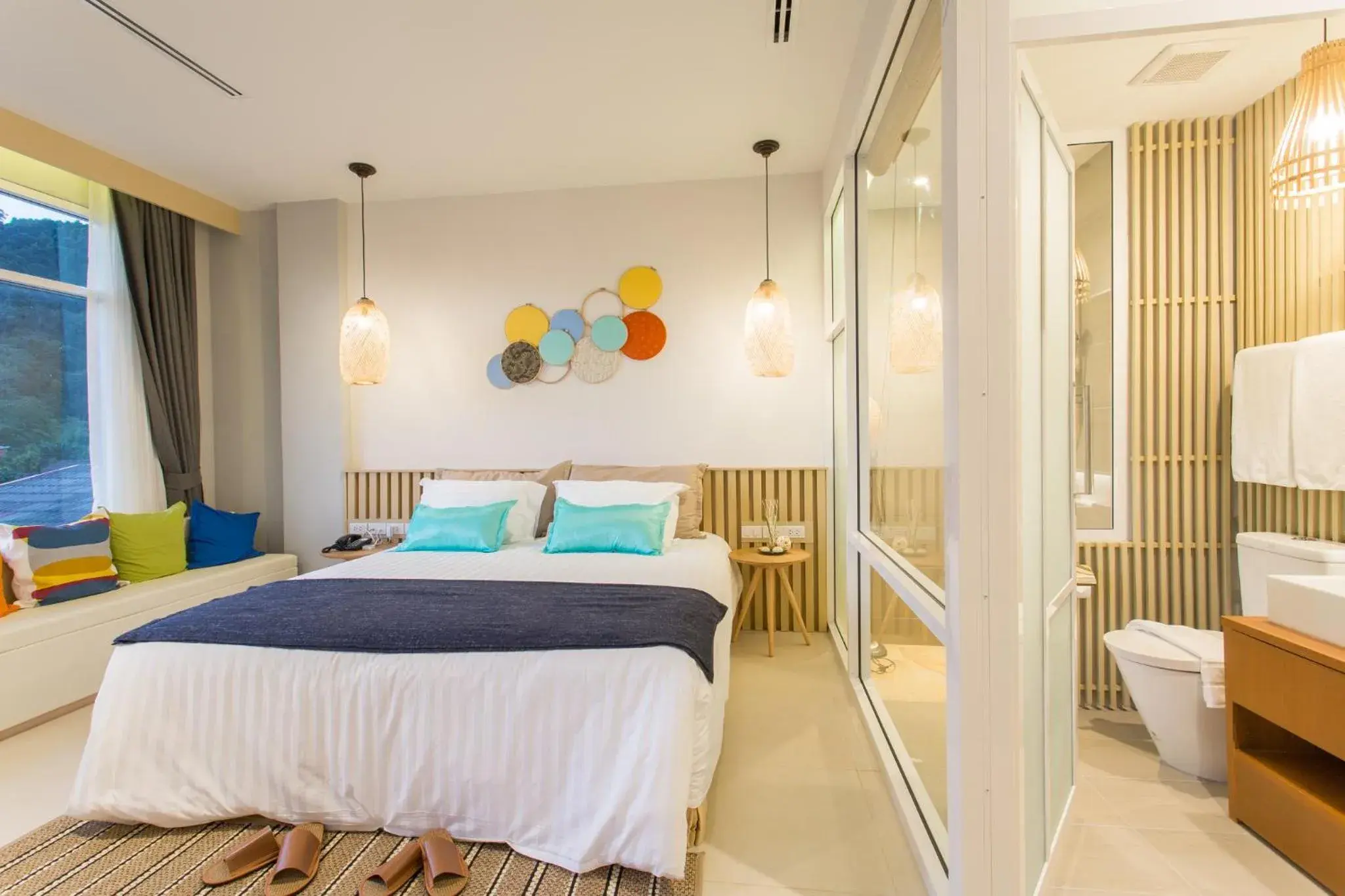 Bed in LaRio Hotel Krabi-SHA Extra Plus Bed in LaRio Hotel Krabi-SHA Extra Plus