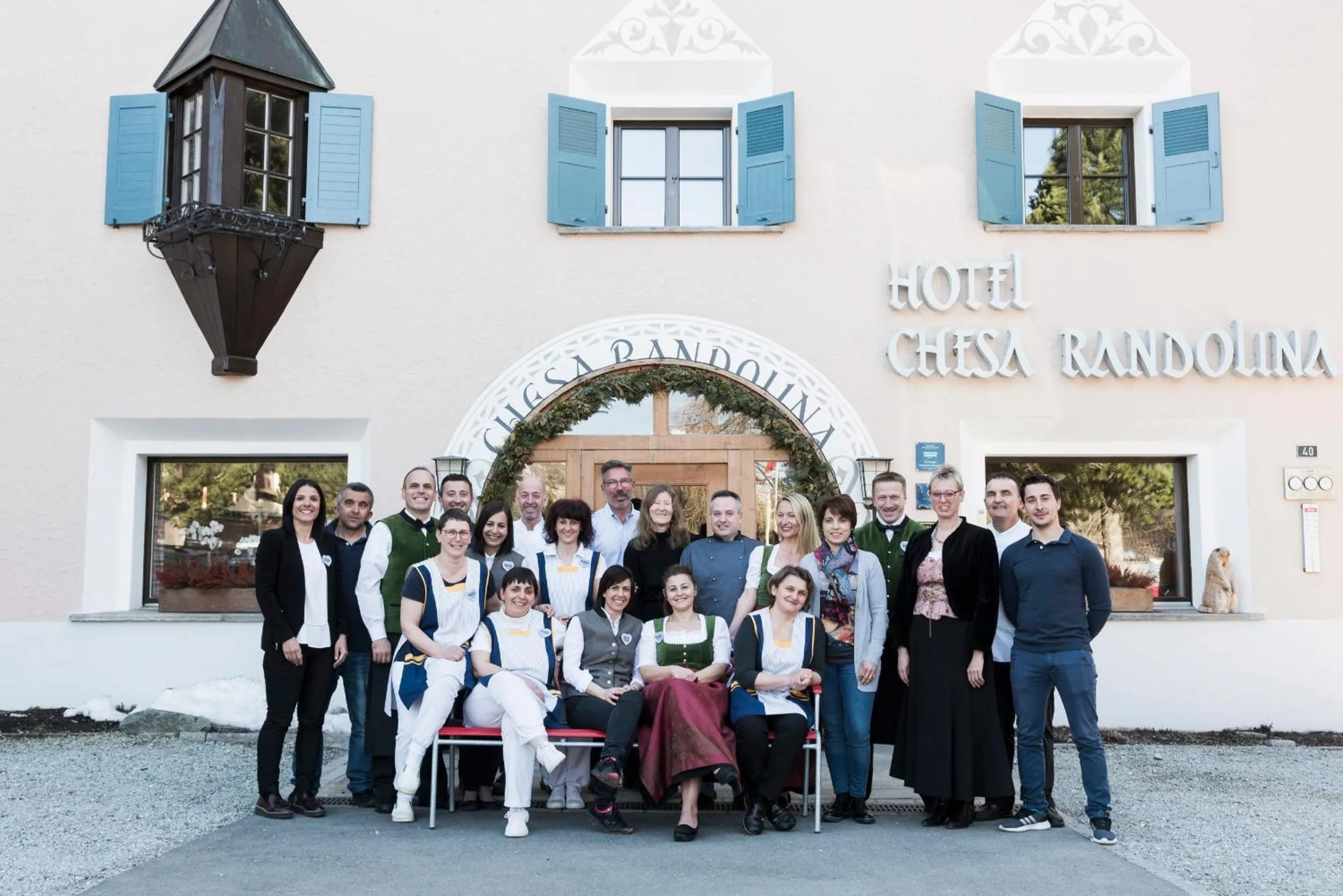 Staff in Hotel Chesa Randolina