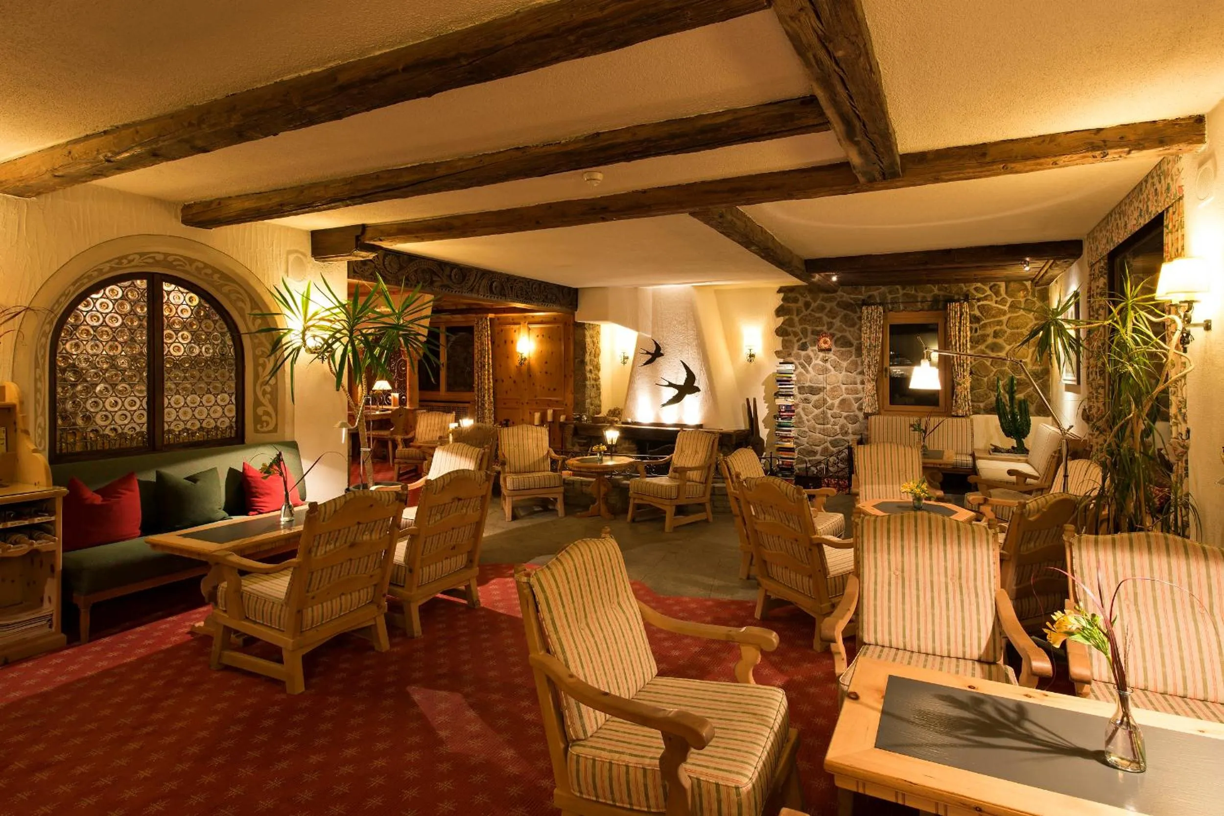 Area and facilities in Hotel Chesa Randolina
