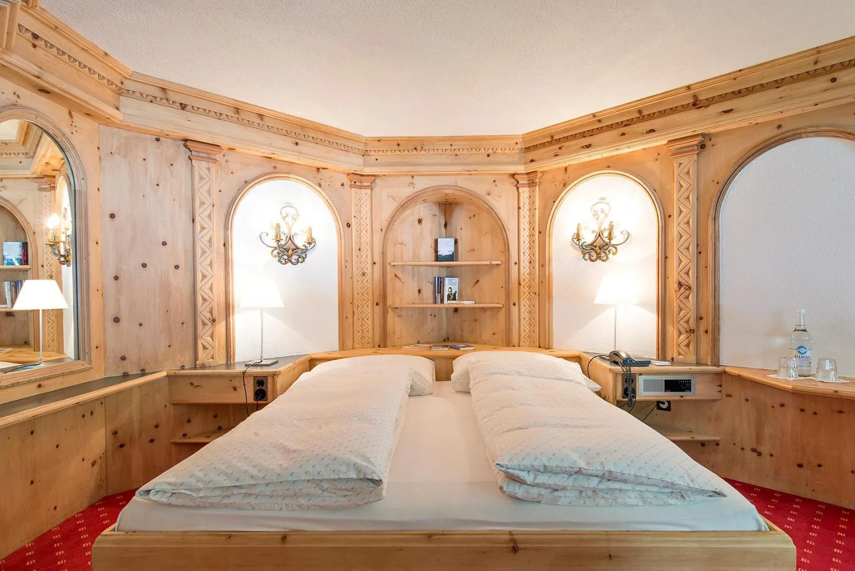 Restaurant/places to eat, Bed in Hotel Chesa Randolina
