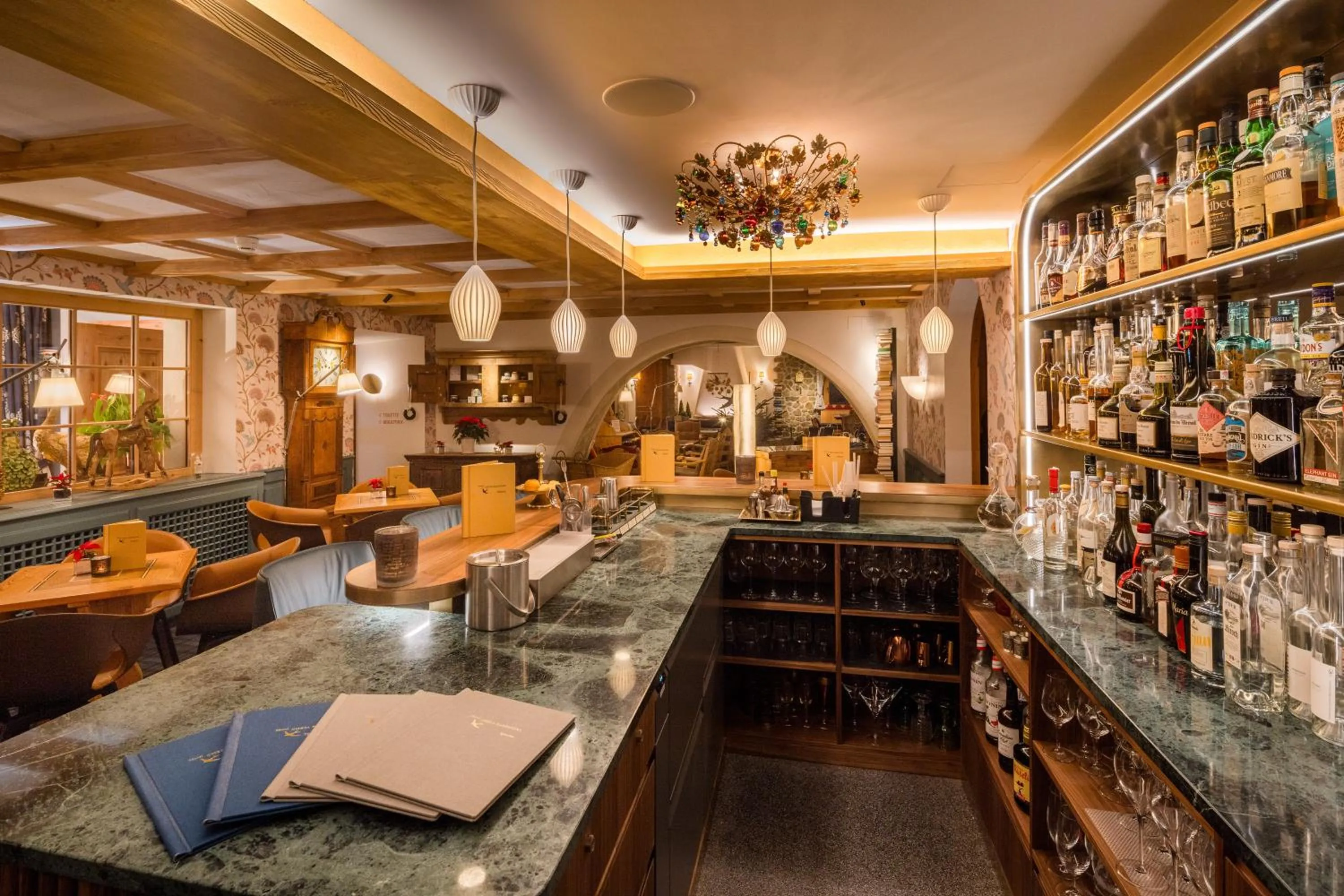 Restaurant/places to eat in Hotel Chesa Randolina