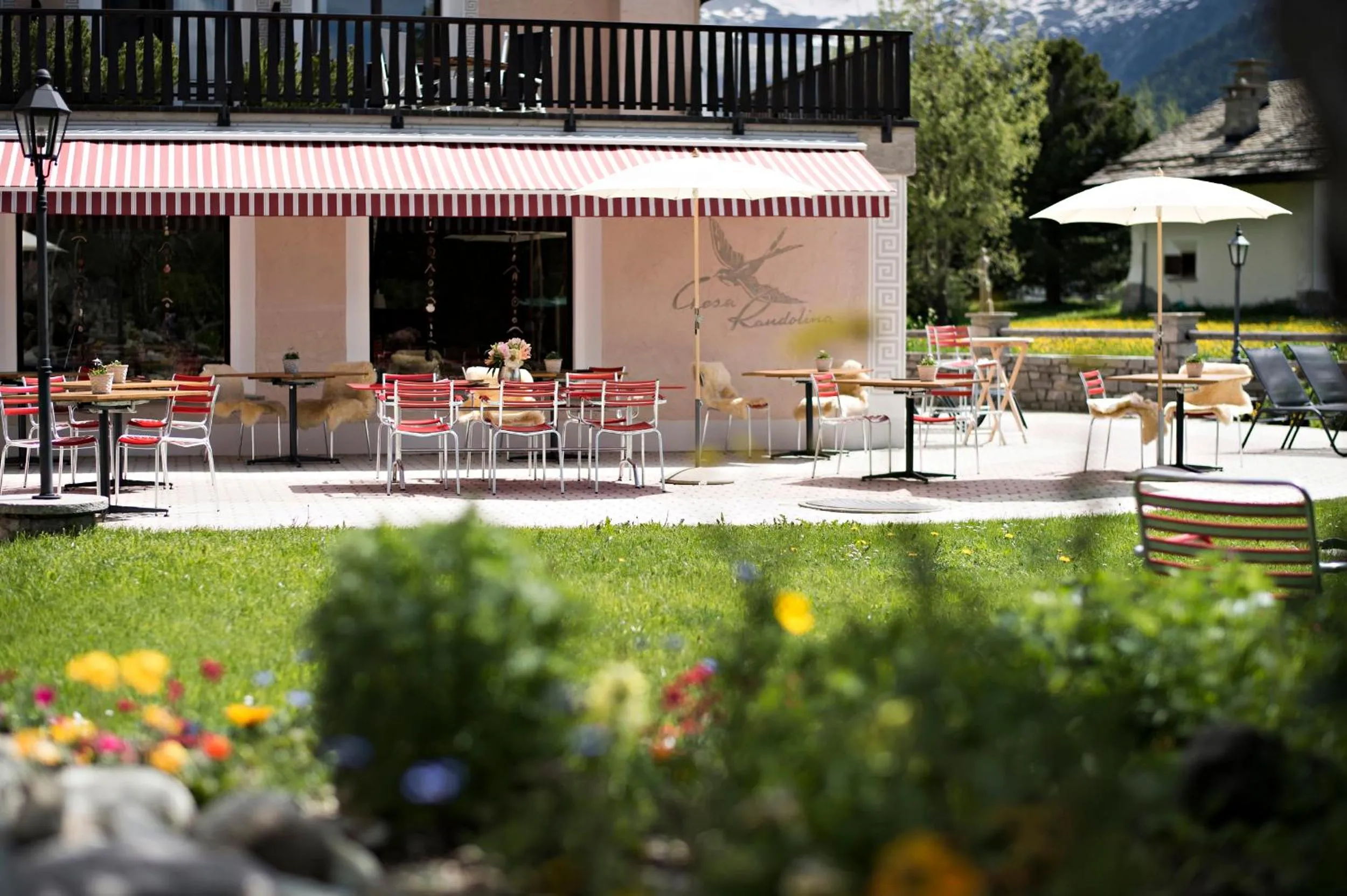 Garden in Hotel Chesa Randolina
