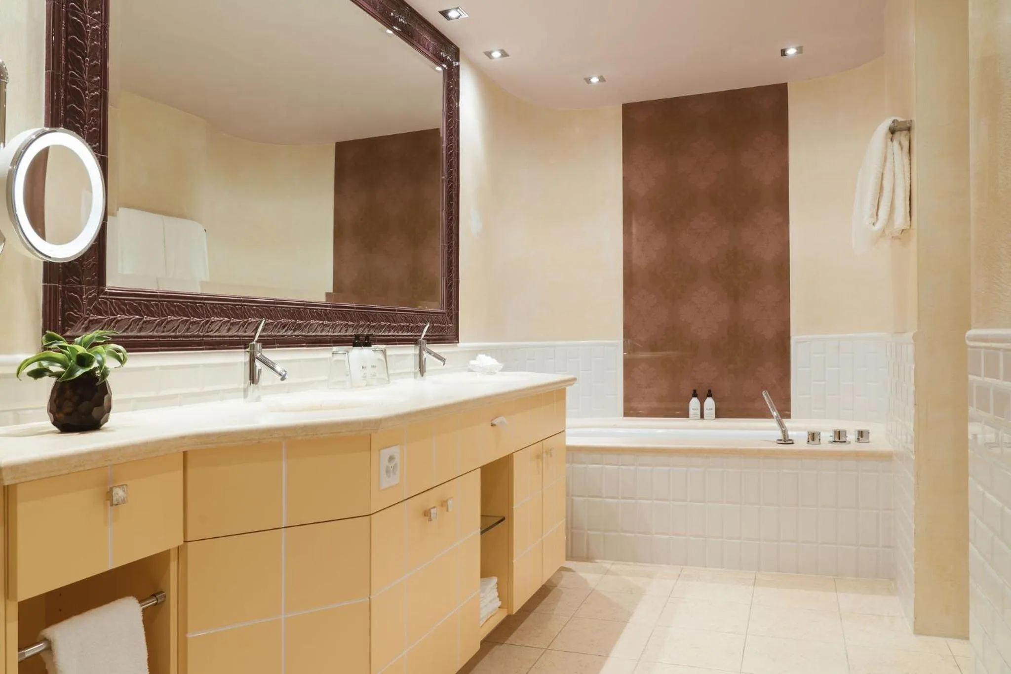 Bathroom in Carlton Hotel St Moritz - The Leading Hotels of the World