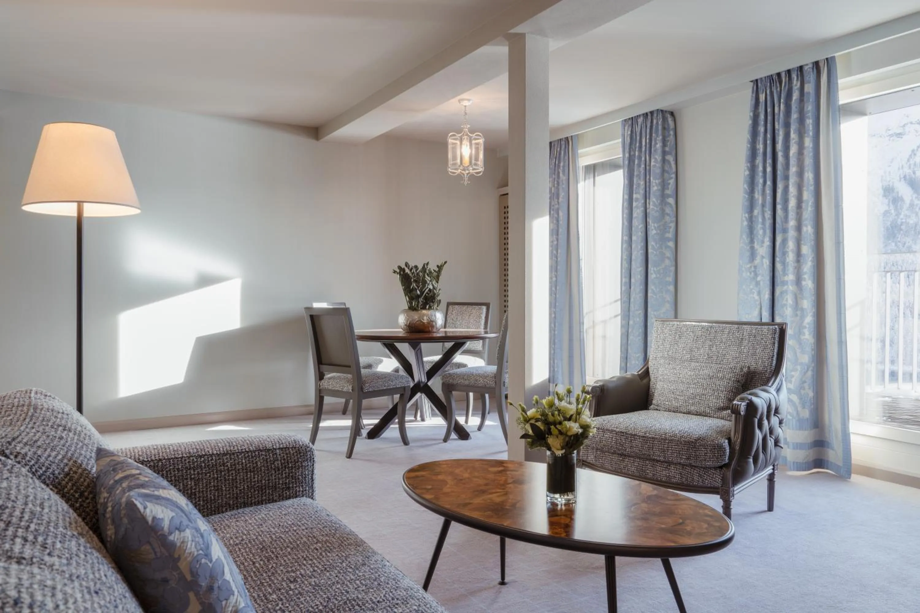 Bedroom in Carlton Hotel St Moritz - The Leading Hotels of the World