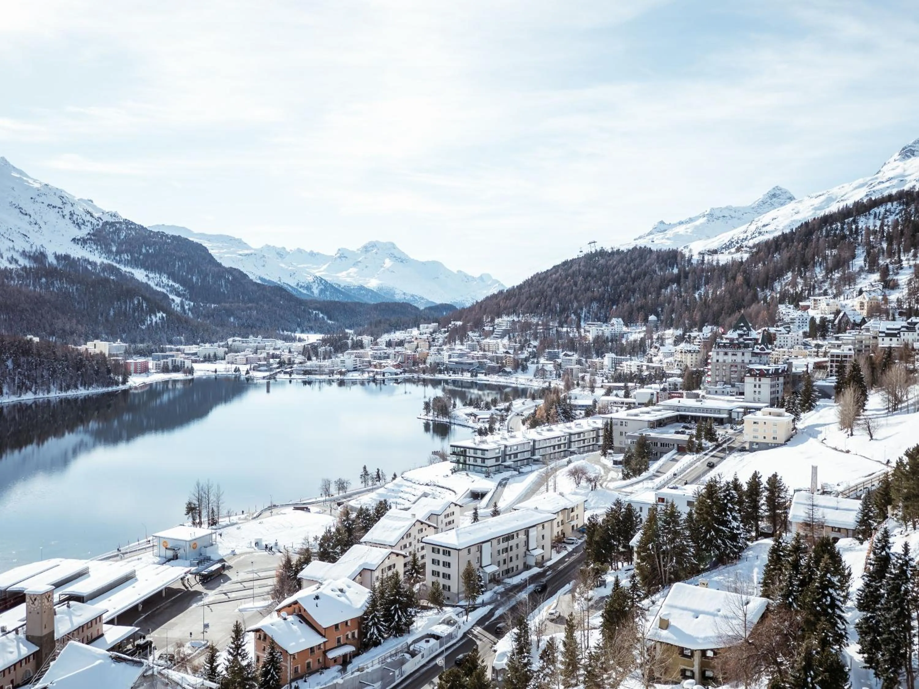 View (from property/room) in Carlton Hotel St Moritz - The Leading Hotels of the World