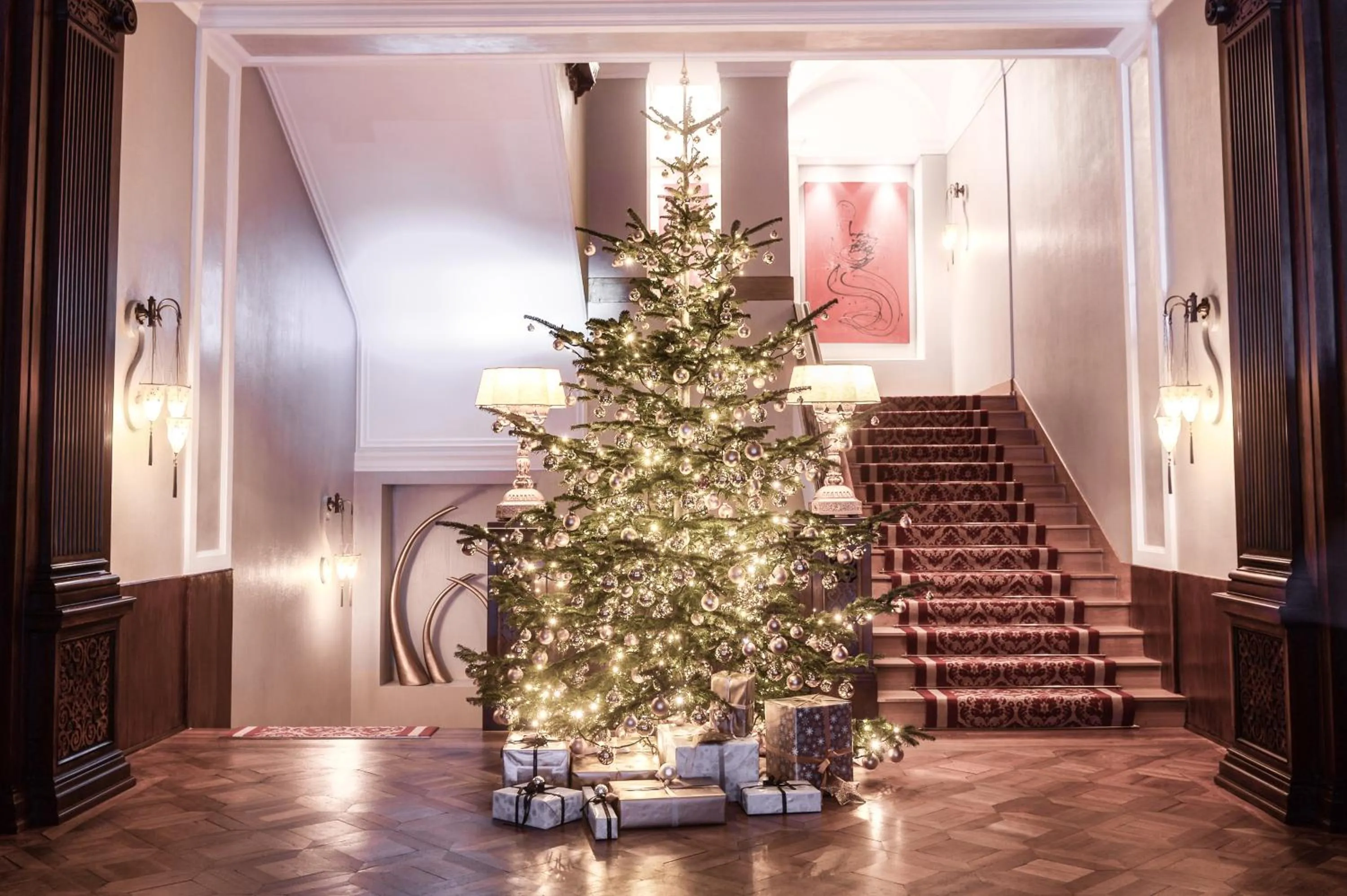 Facade/entrance in Carlton Hotel St Moritz - The Leading Hotels of the World