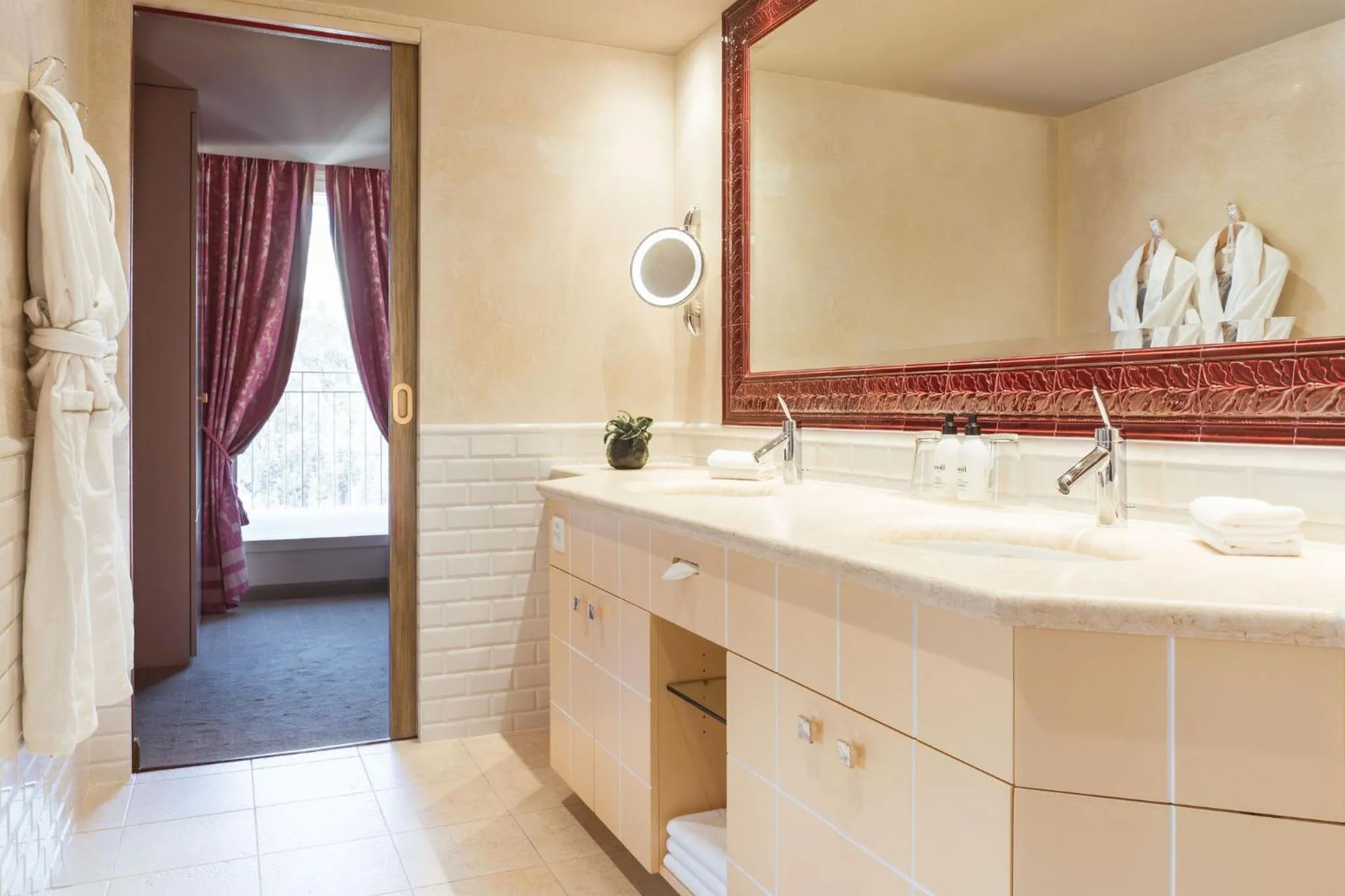 Bathroom in Carlton Hotel St Moritz - The Leading Hotels of the World