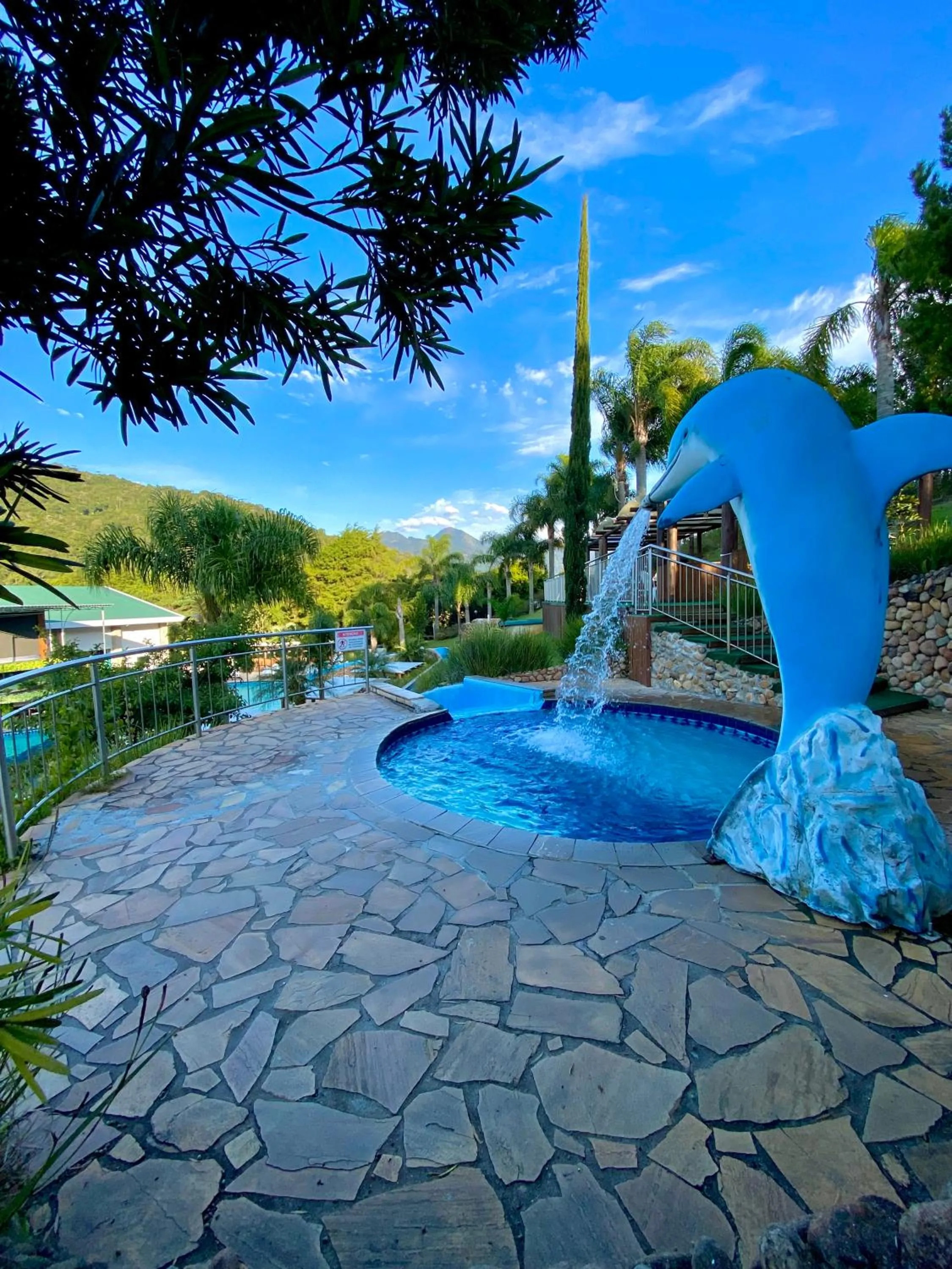 Pool view in Capivari Ecoresort