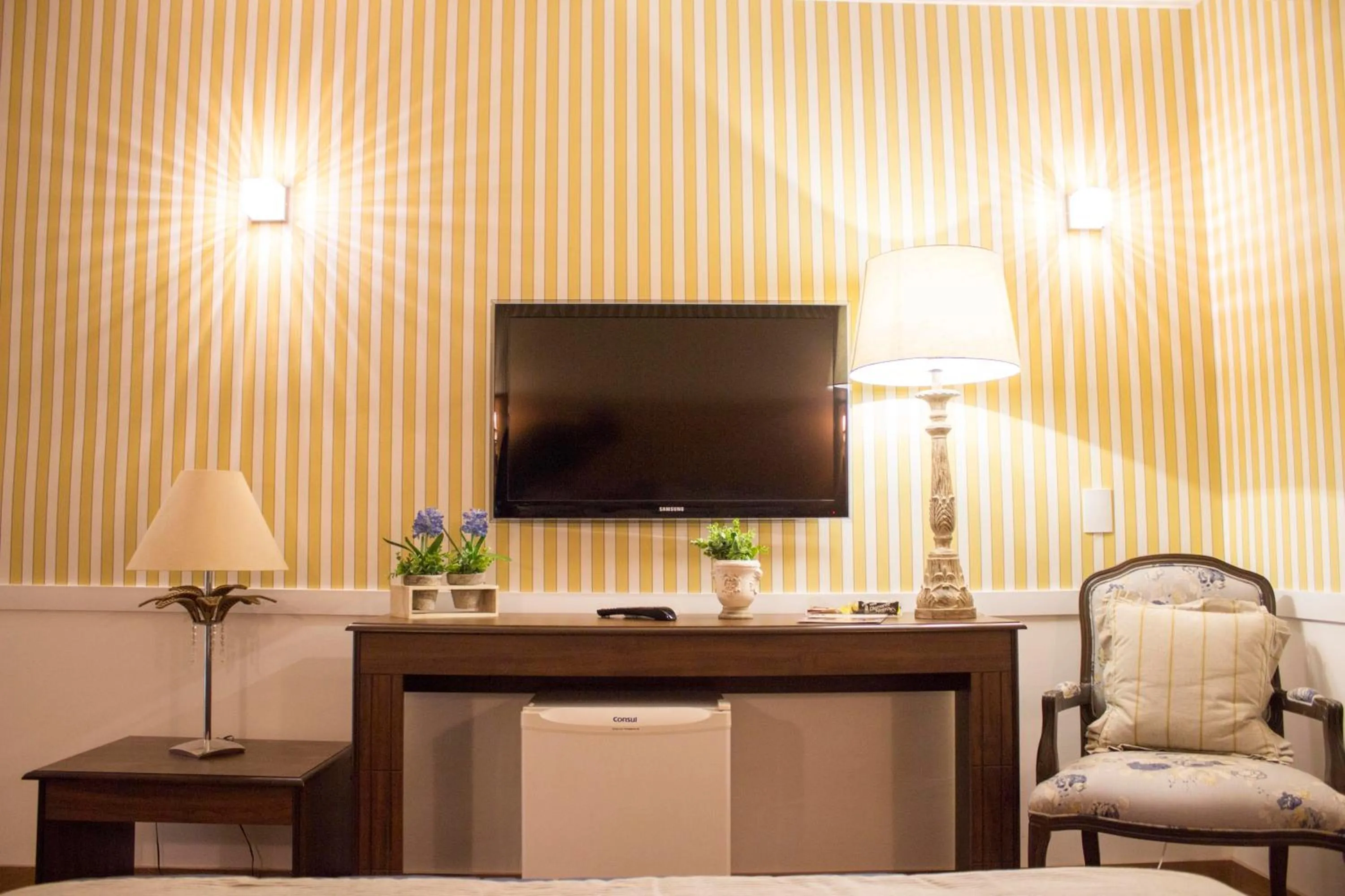 TV and multimedia in Hotel Dan Inn Araraquara by Nacional Inn