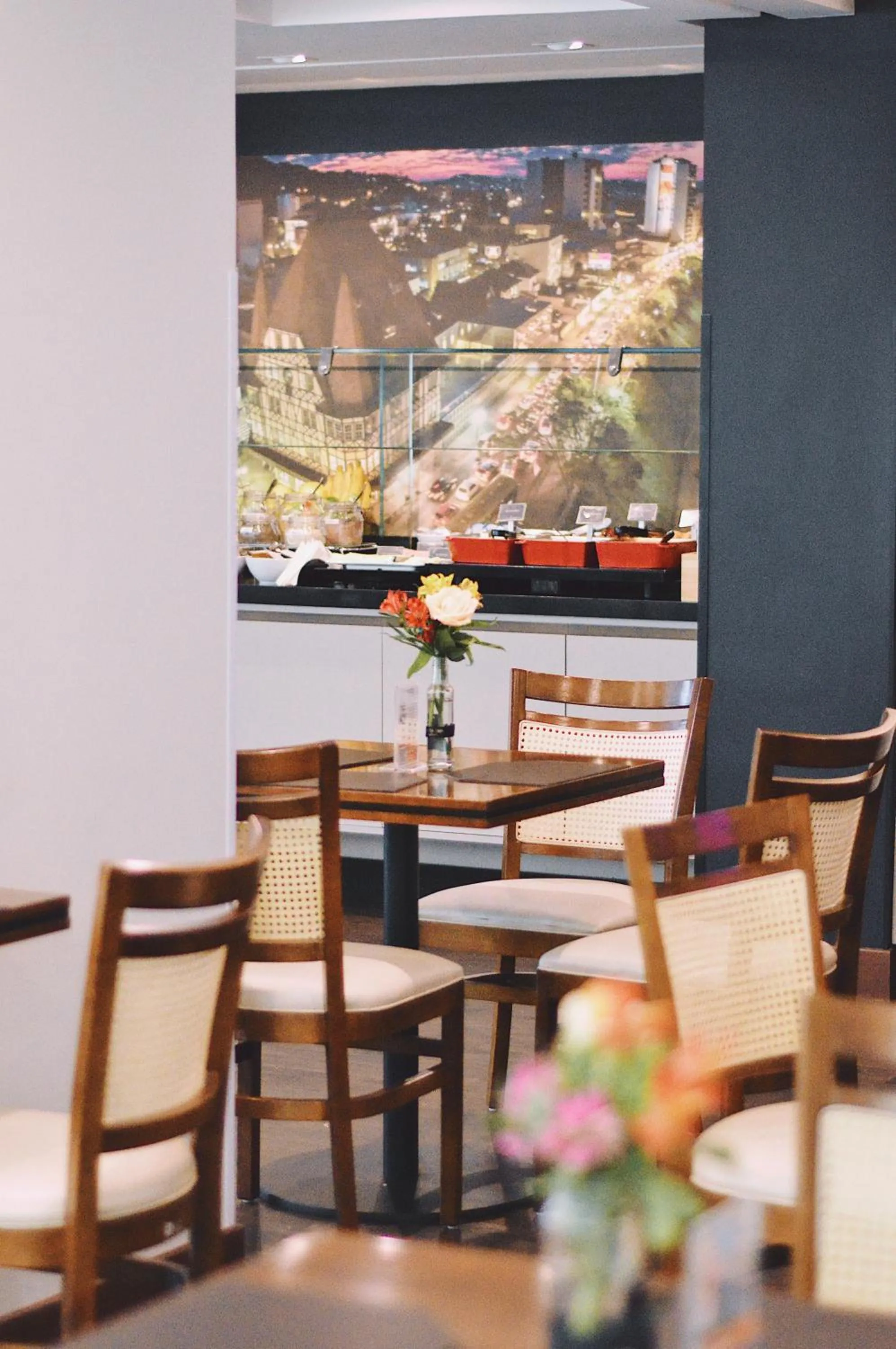 Breakfast in Santa Inn Hotel