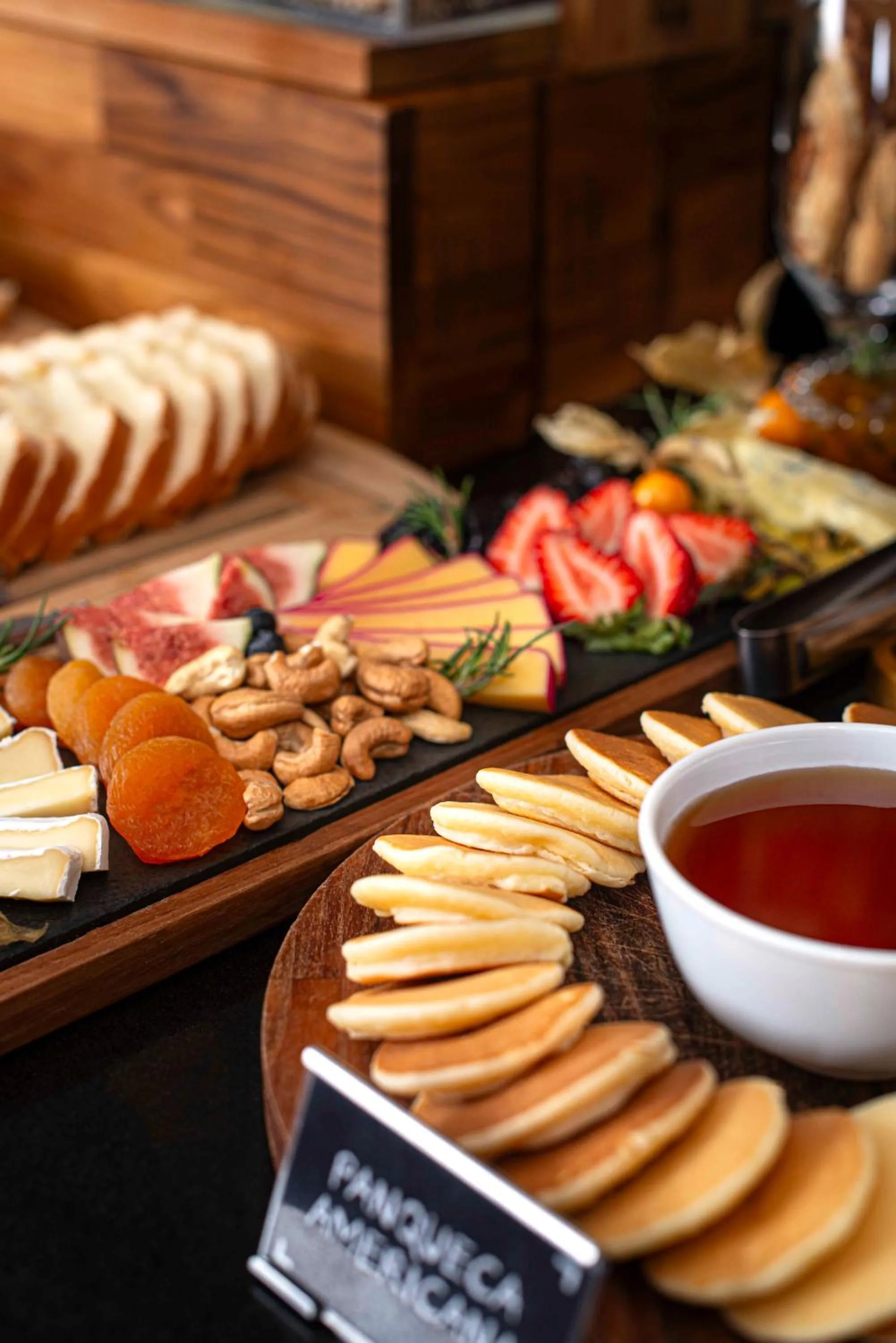 Breakfast in Santa Inn Hotel