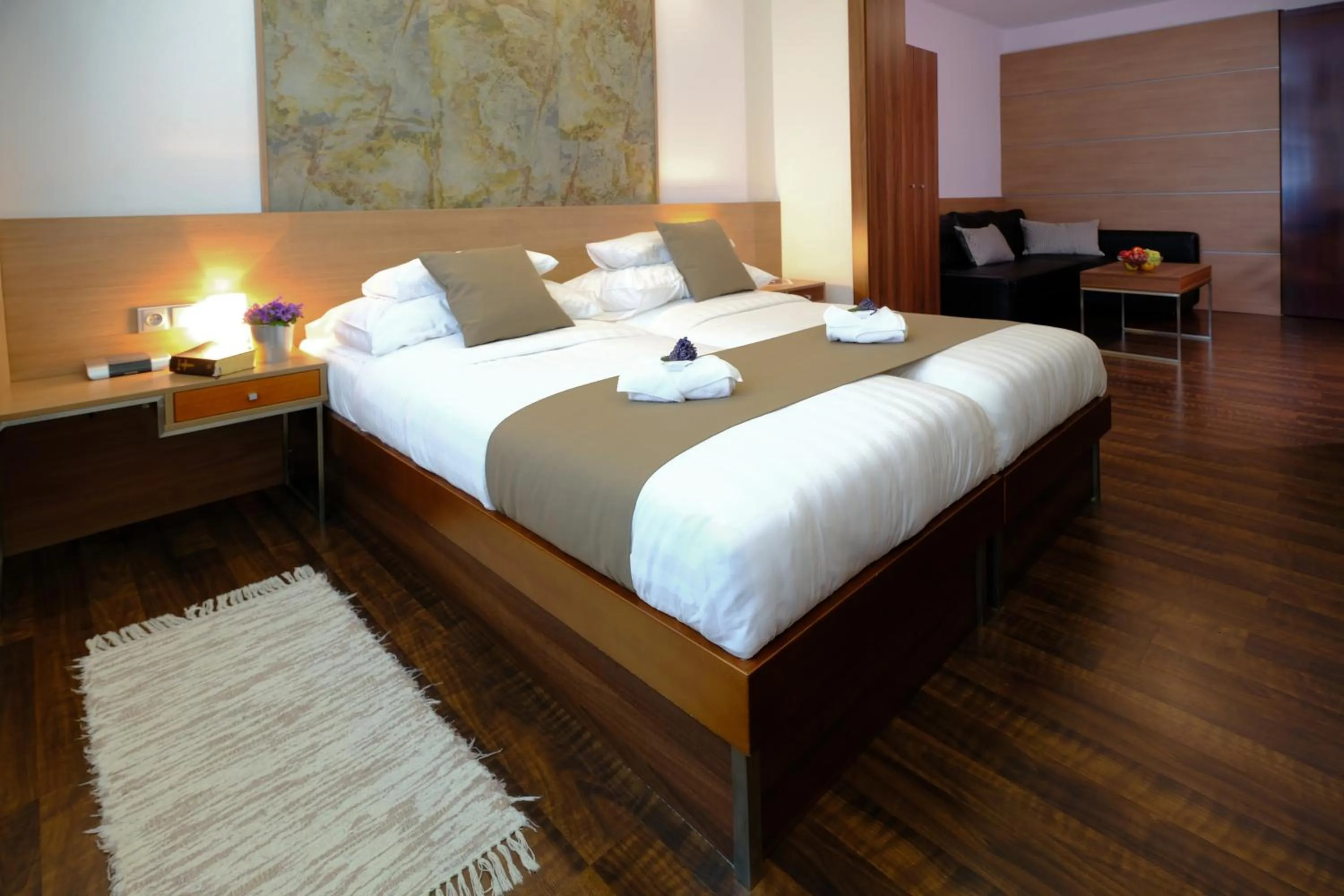 Bed in Hotel Bartoš