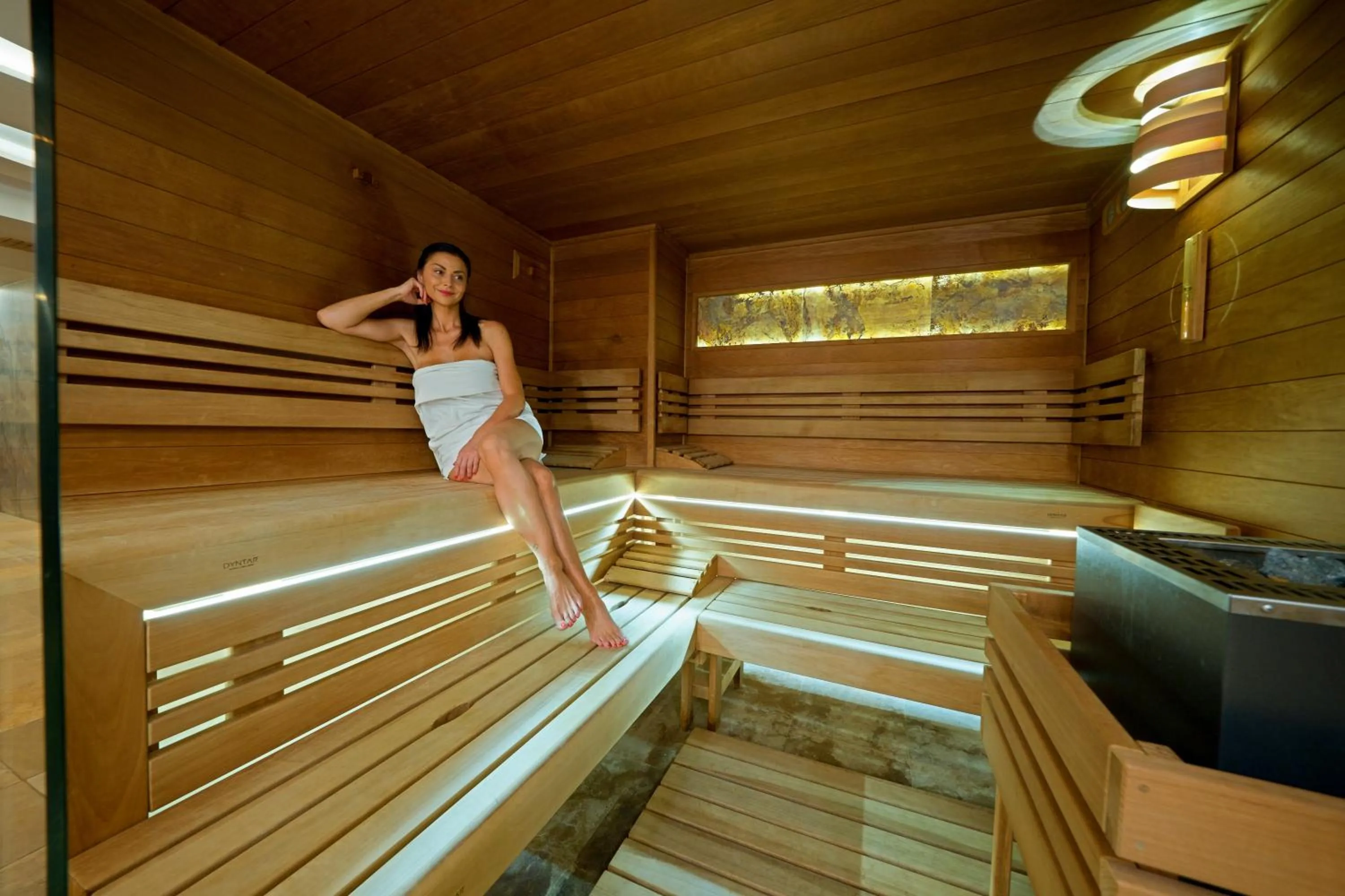 Sauna in Hotel Bartoš