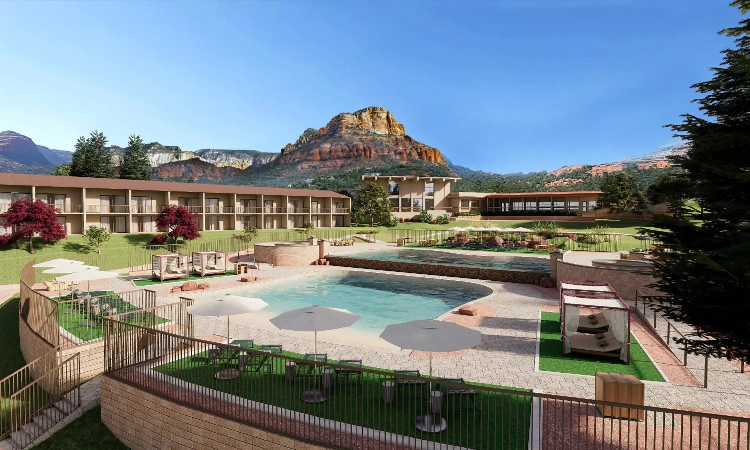 Property building in Outbound Sedona Property building in Outbound Sedona
