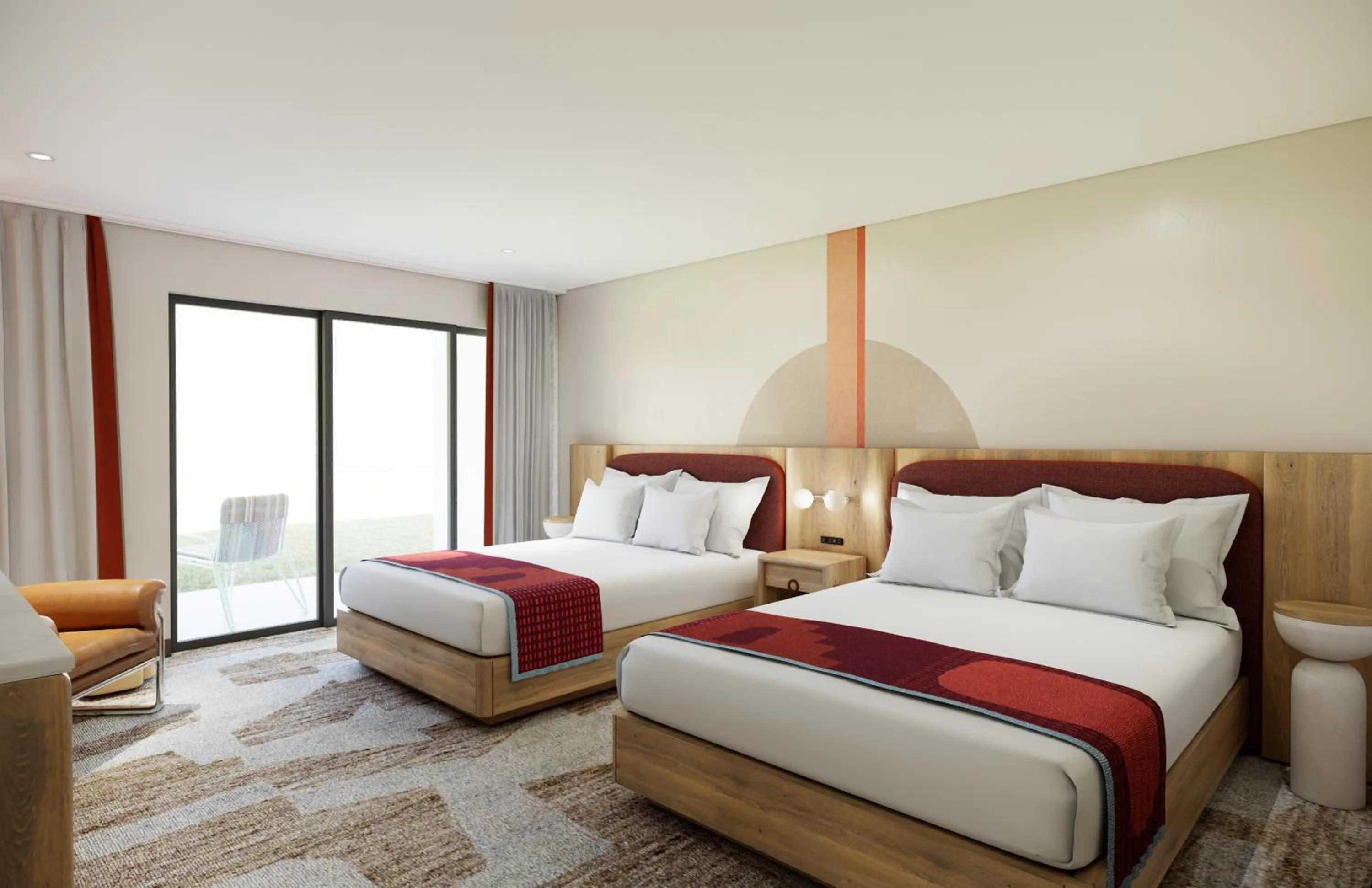 Patio, Bed in Outbound Sedona