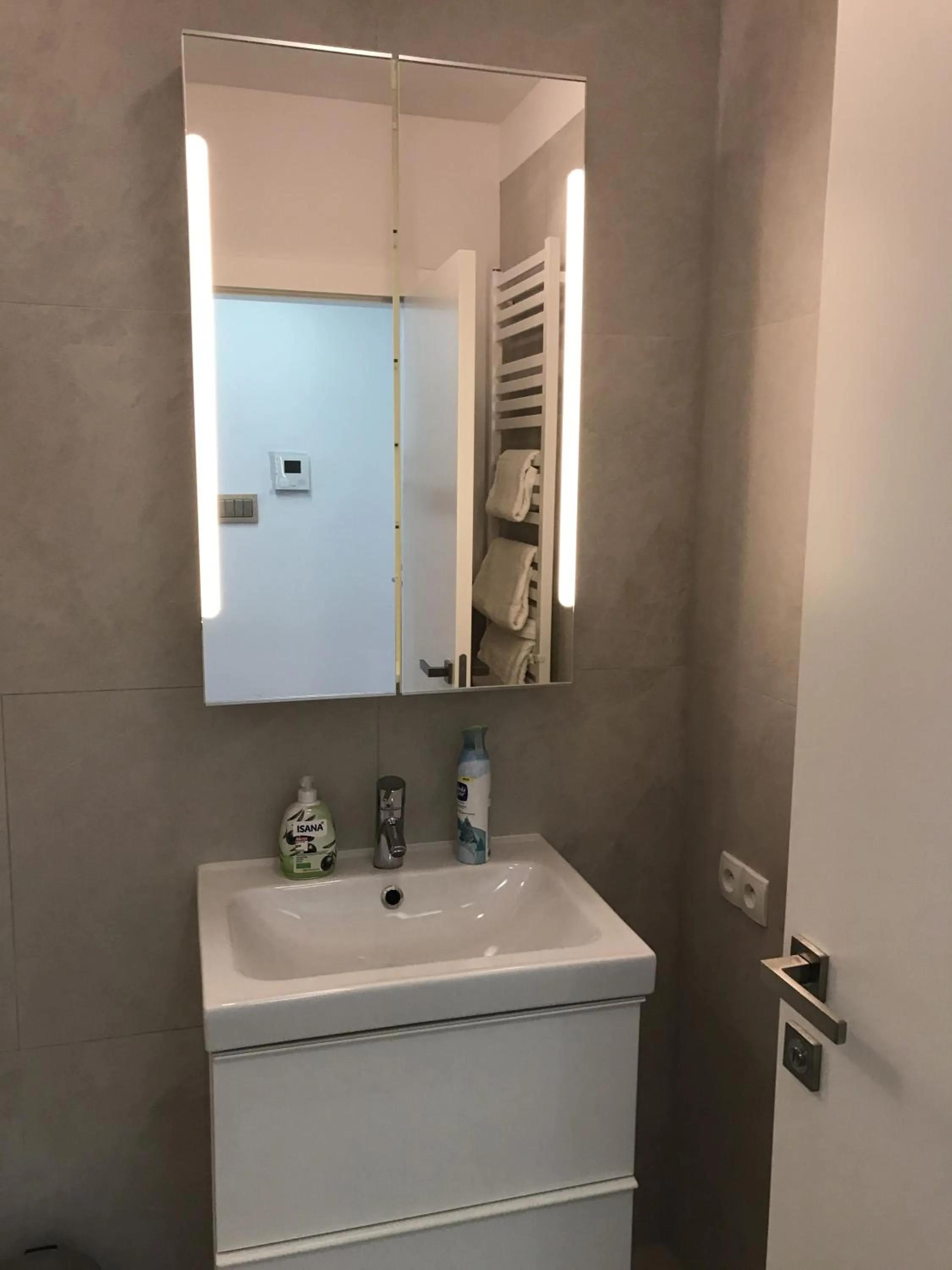 Bathroom in Szucha Apartments