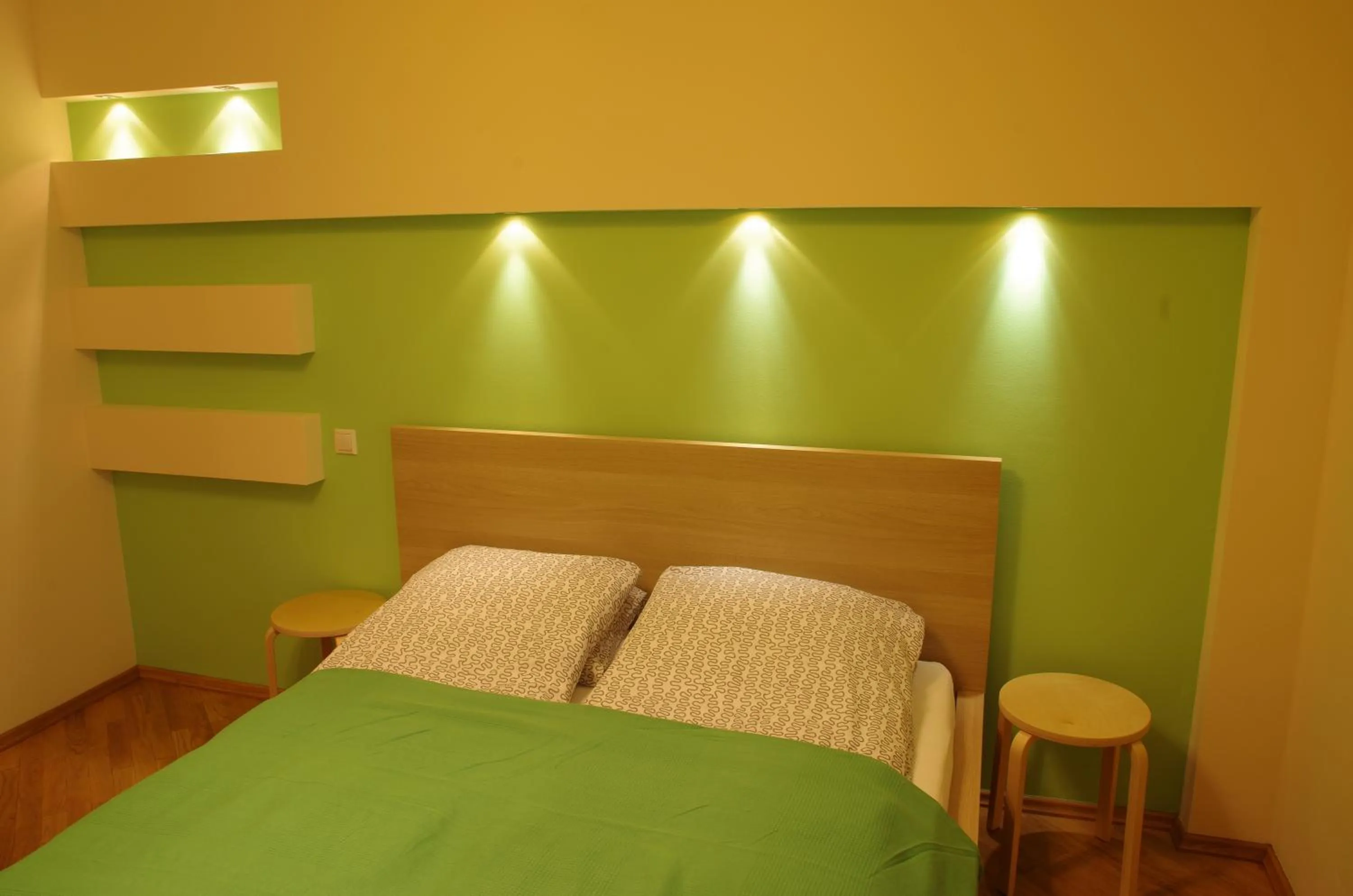 Bedroom, Bed in Szucha Apartments