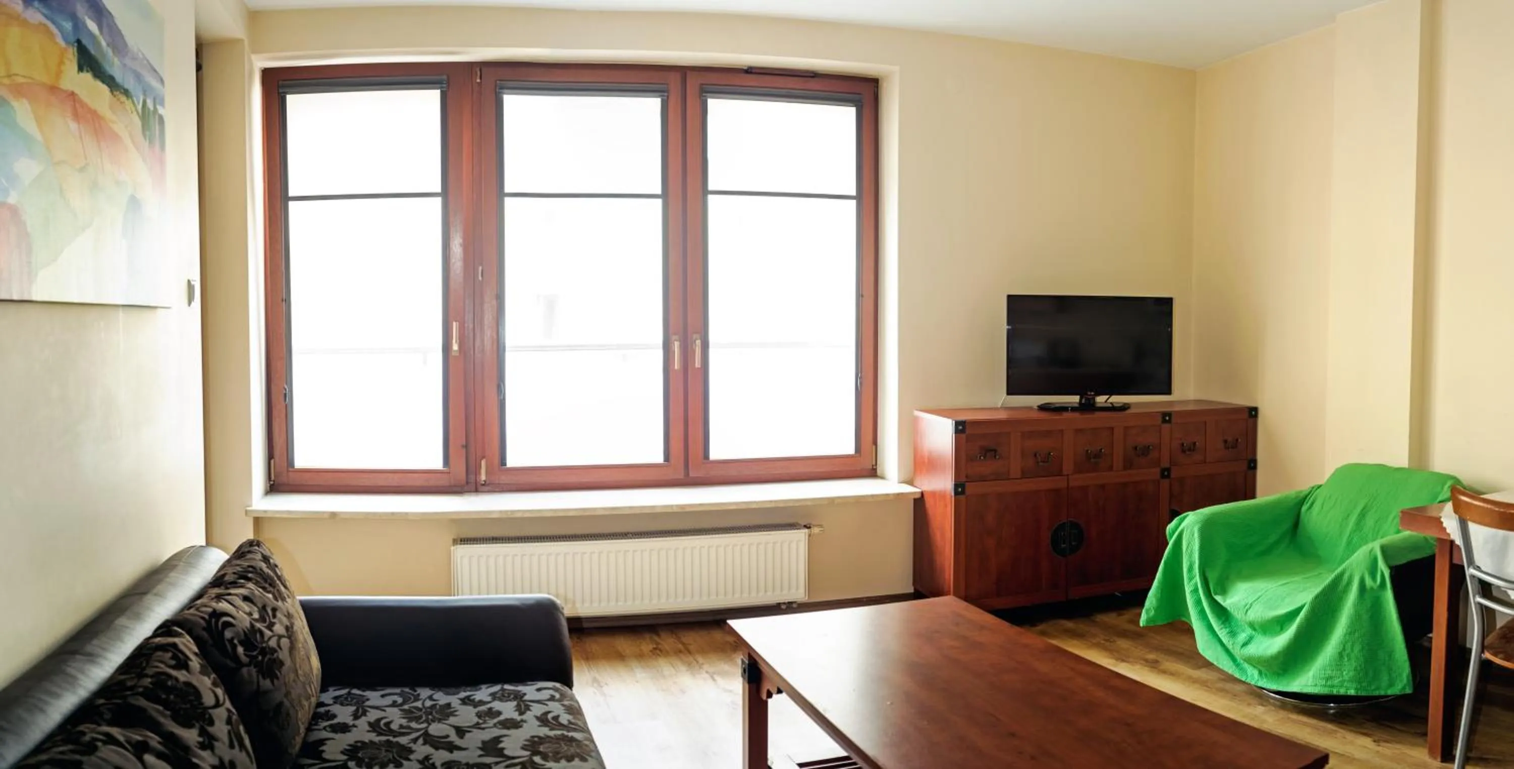 Living room in Szucha Apartments