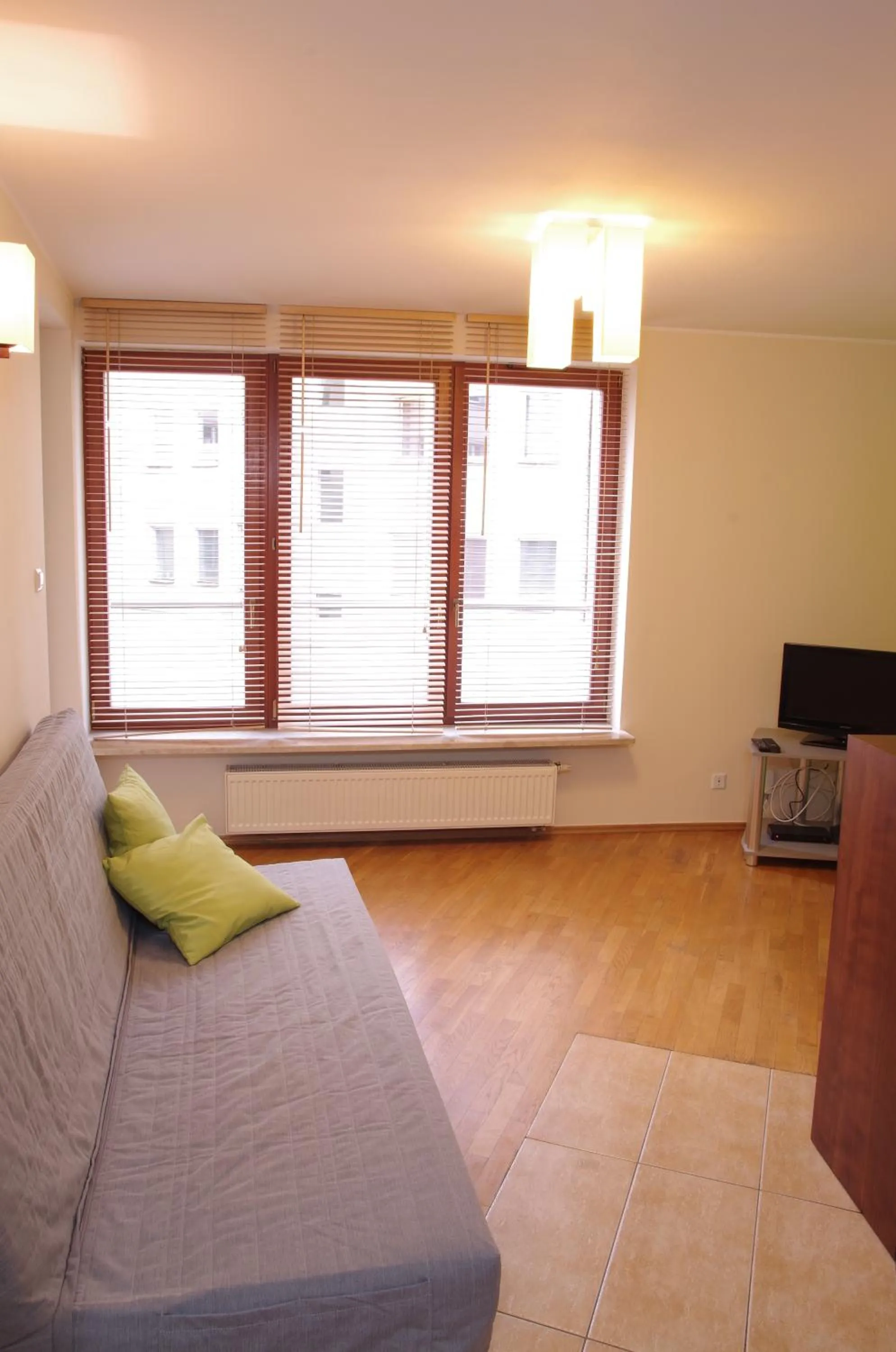 Living room in Szucha Apartments