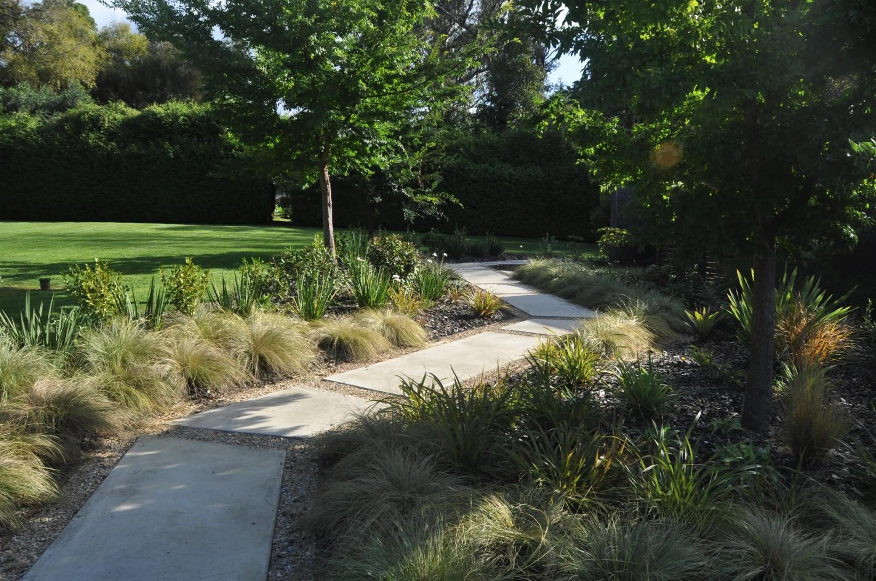 Garden in Adrift In Golden Bay- Absolute Beachfront Villas
