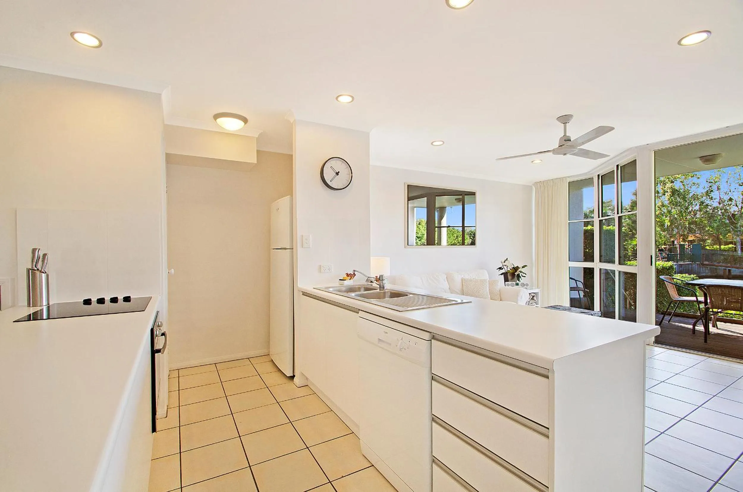 Kitchen or kitchenette in Portside Noosa Waters
