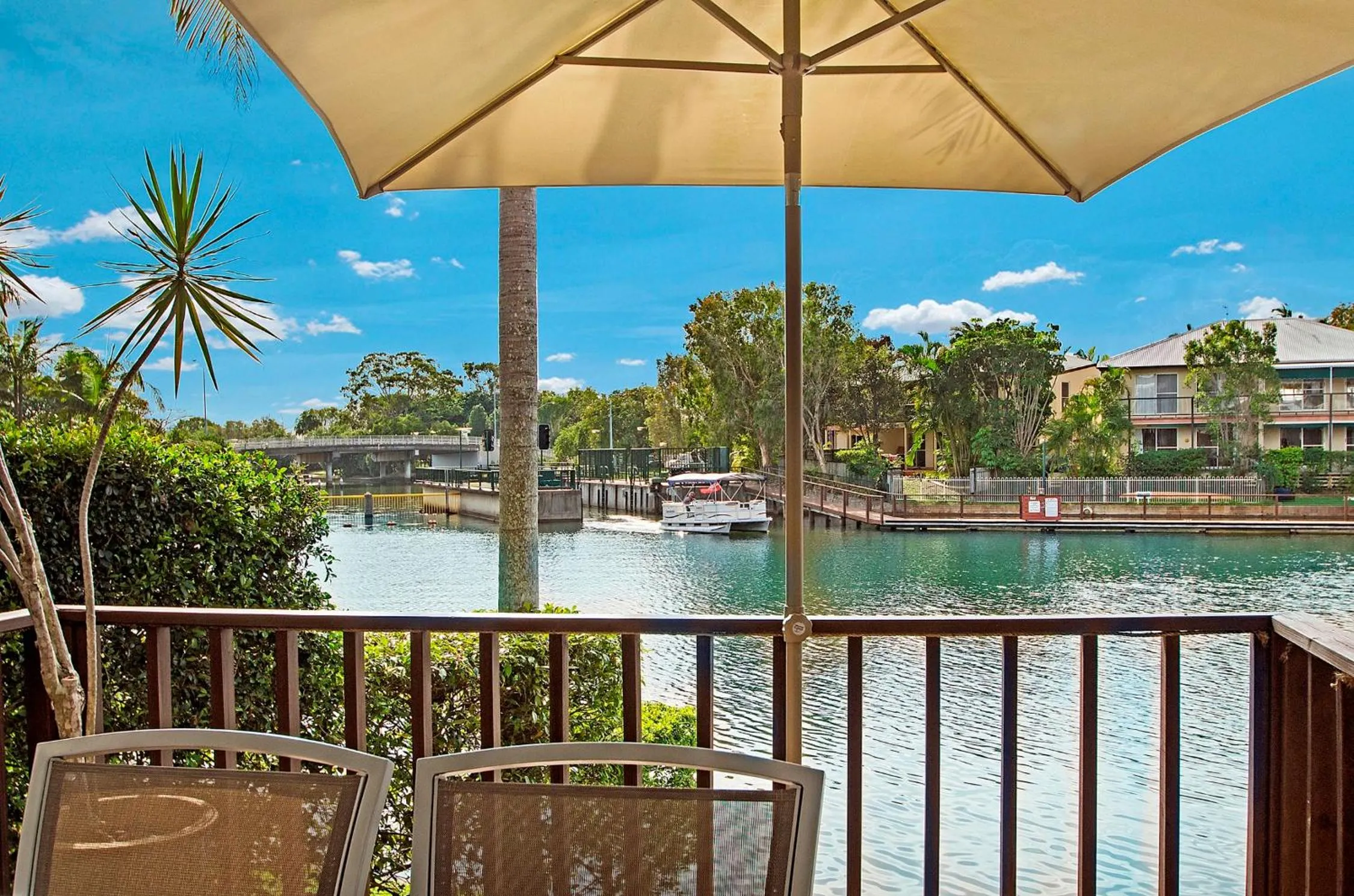 River view in Portside Noosa Waters