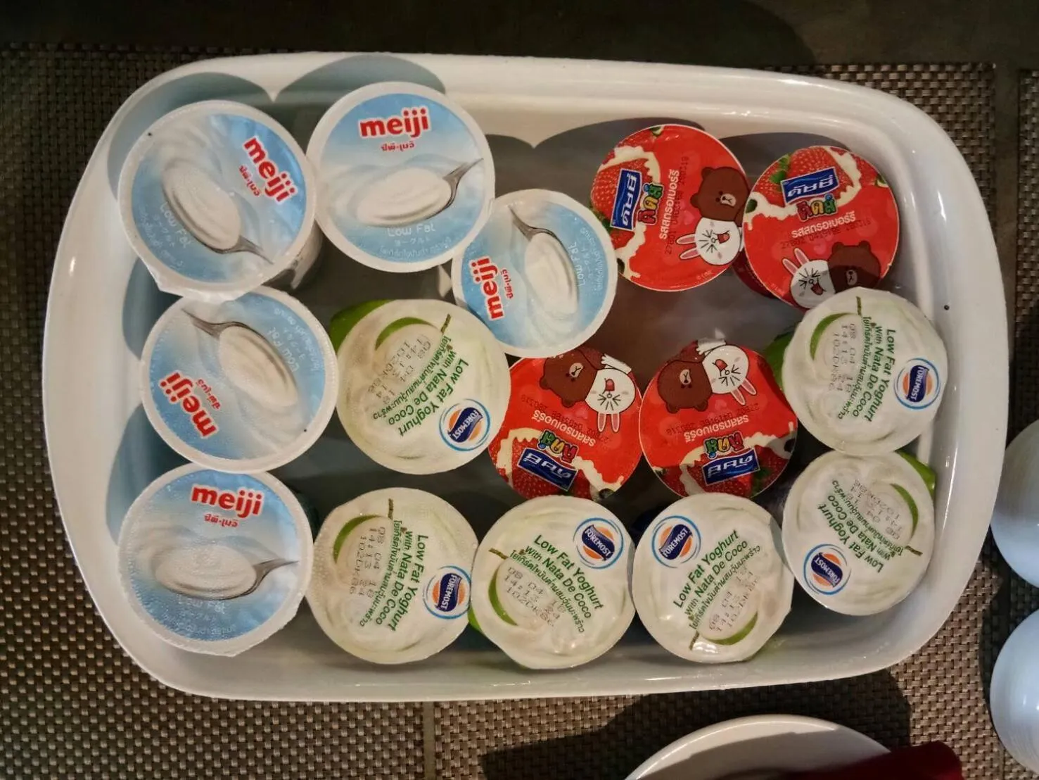 Breakfast in The Tropical Beach Resort