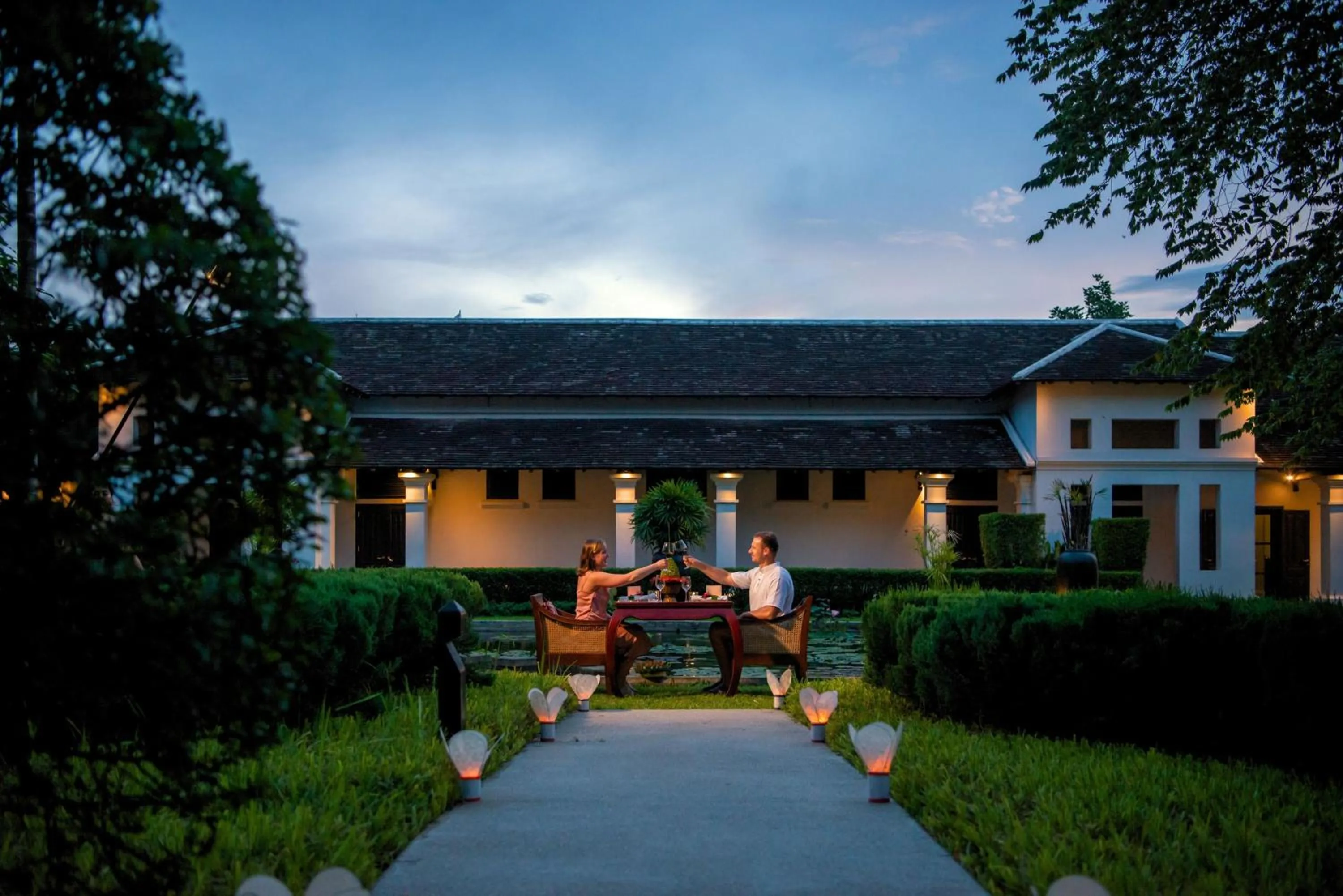 Night in Sofitel Luang Prabang